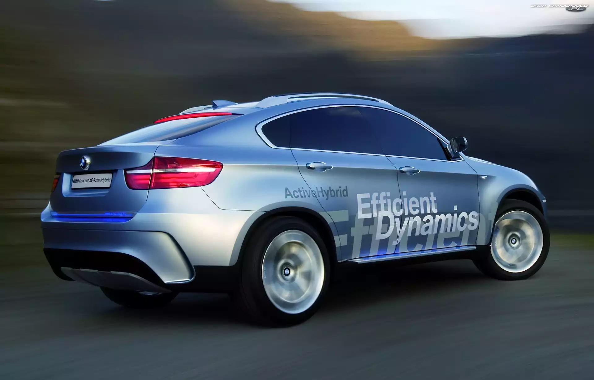 Osiągi, Hybrid, BMW X6, Active