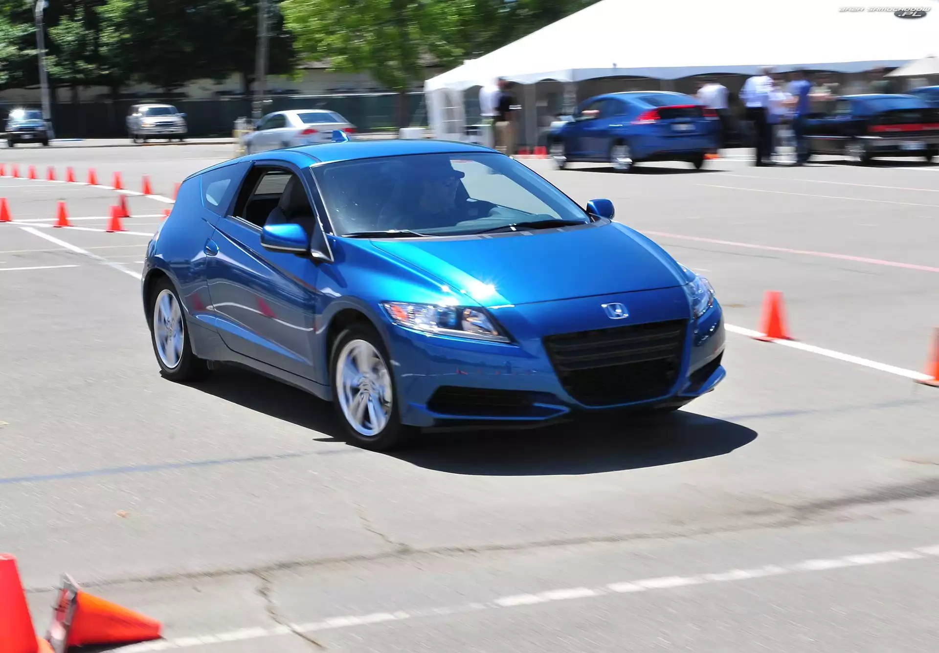 Pachołki, Honda CR-Z, Test