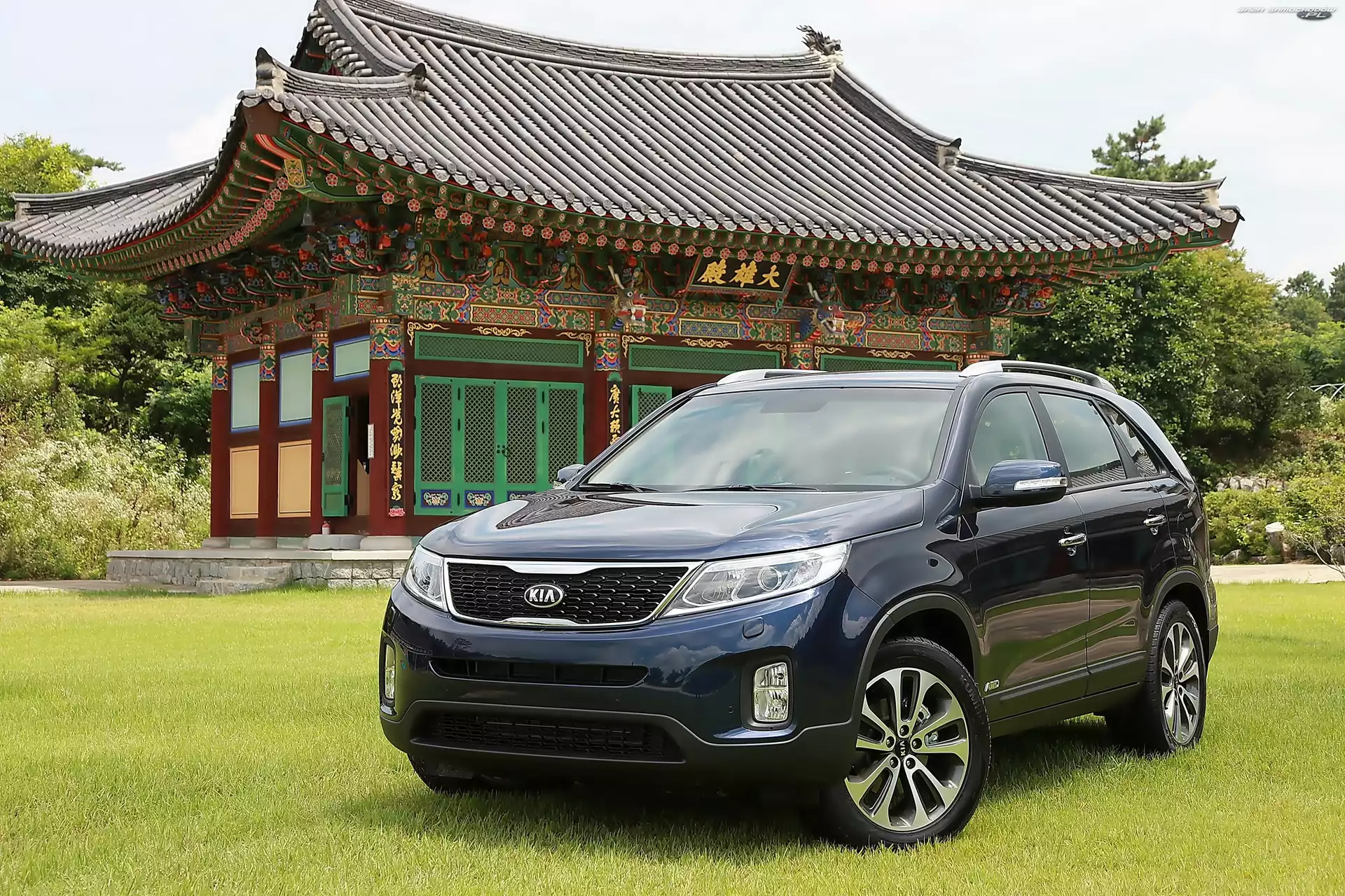 Pagoda, Czarny, Sorento, Kia, V6