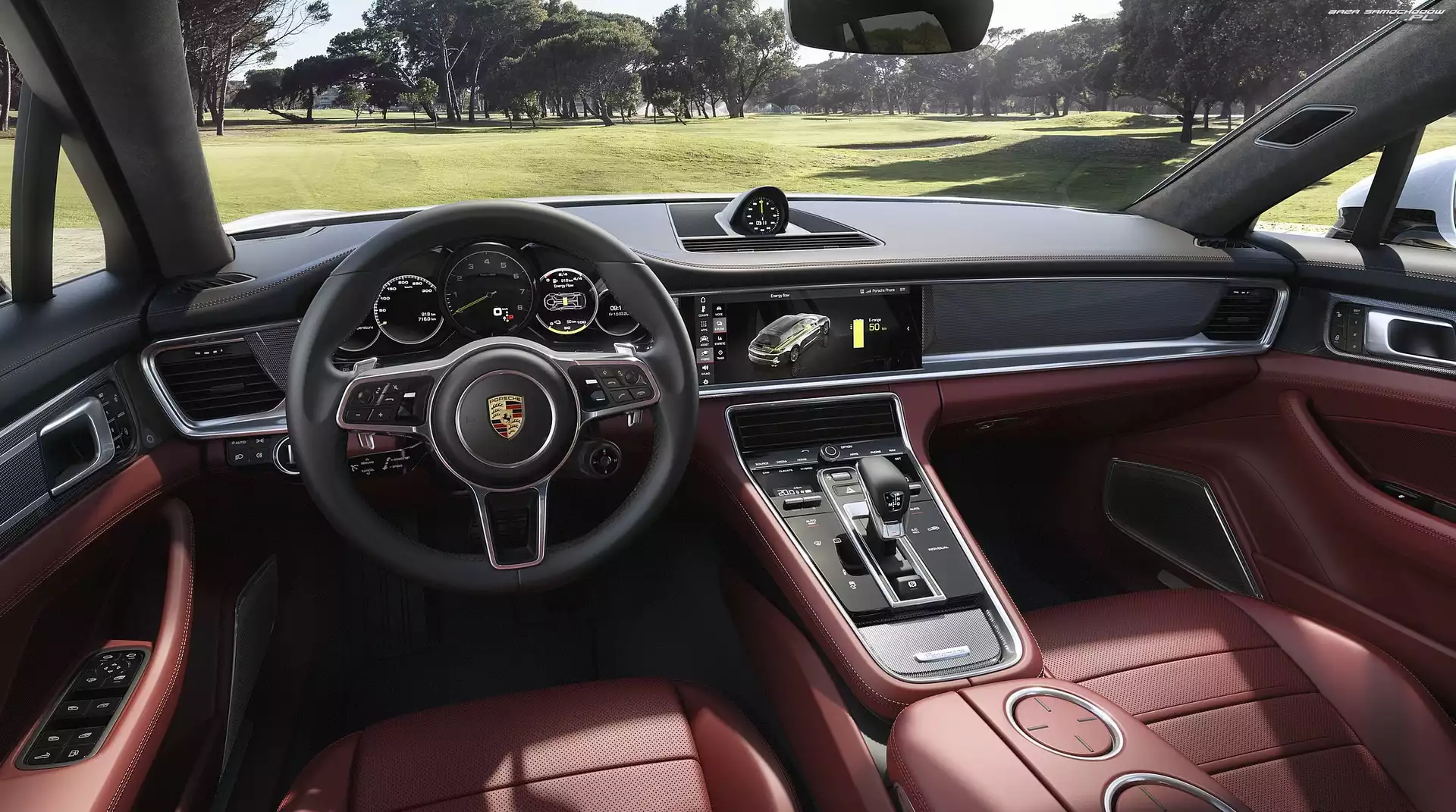 Wnętrze, Panamera 4 E-Hybrid Sport Turismo, 2017