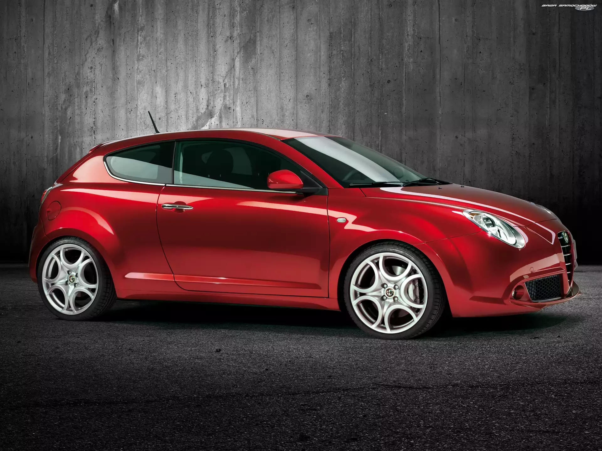 Pasażera, Alfa Romeo MiTo, Strona