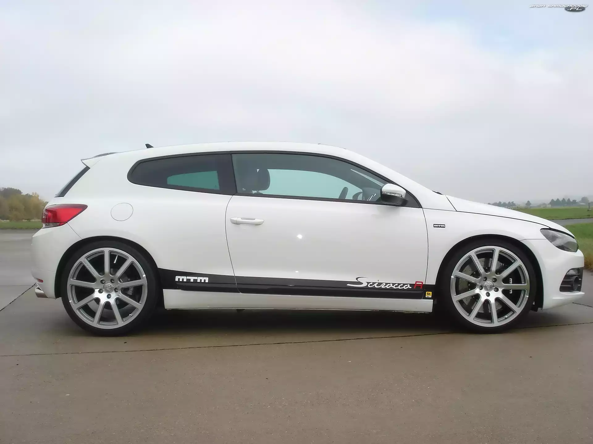 Pasażera, VW Scirocco, Strona, Drzwi