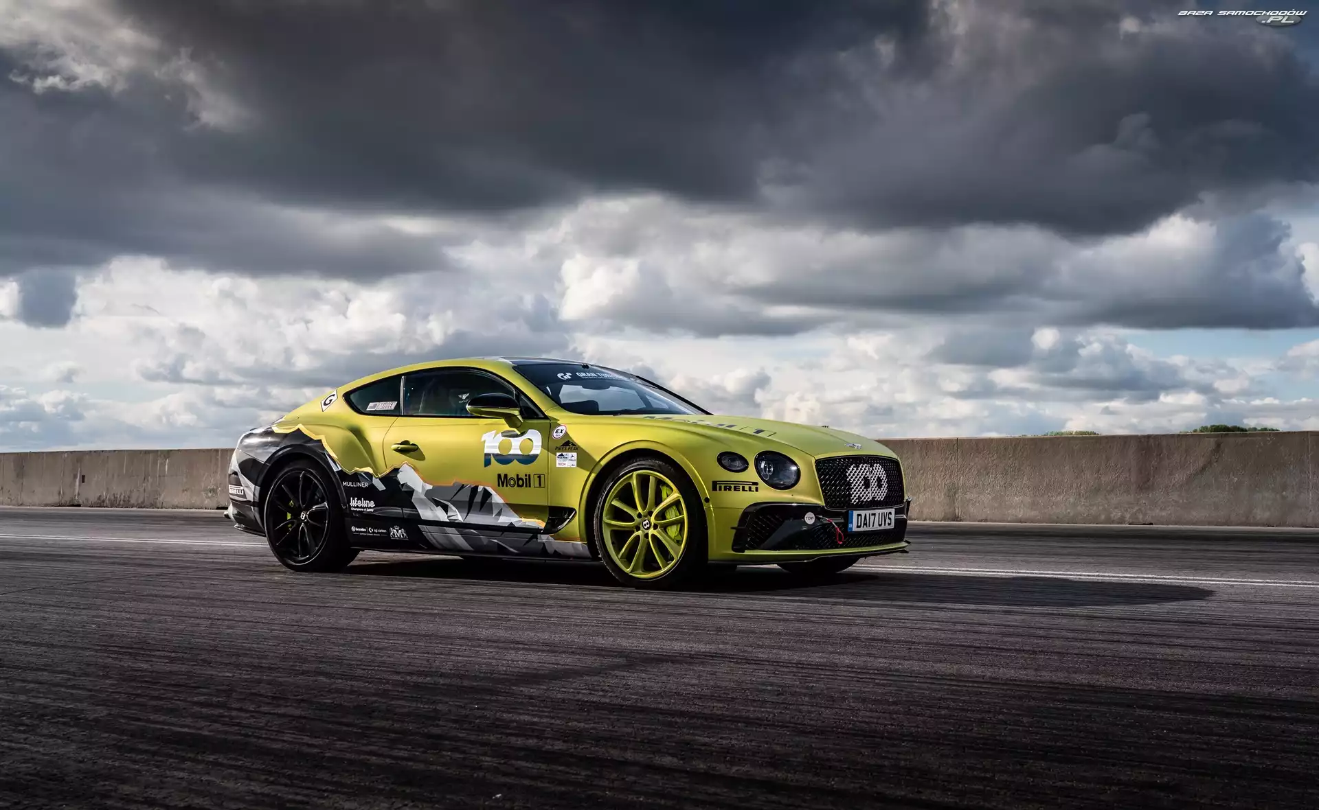 Pikes Peak, Chmury, Bentley Continental GT, Droga
