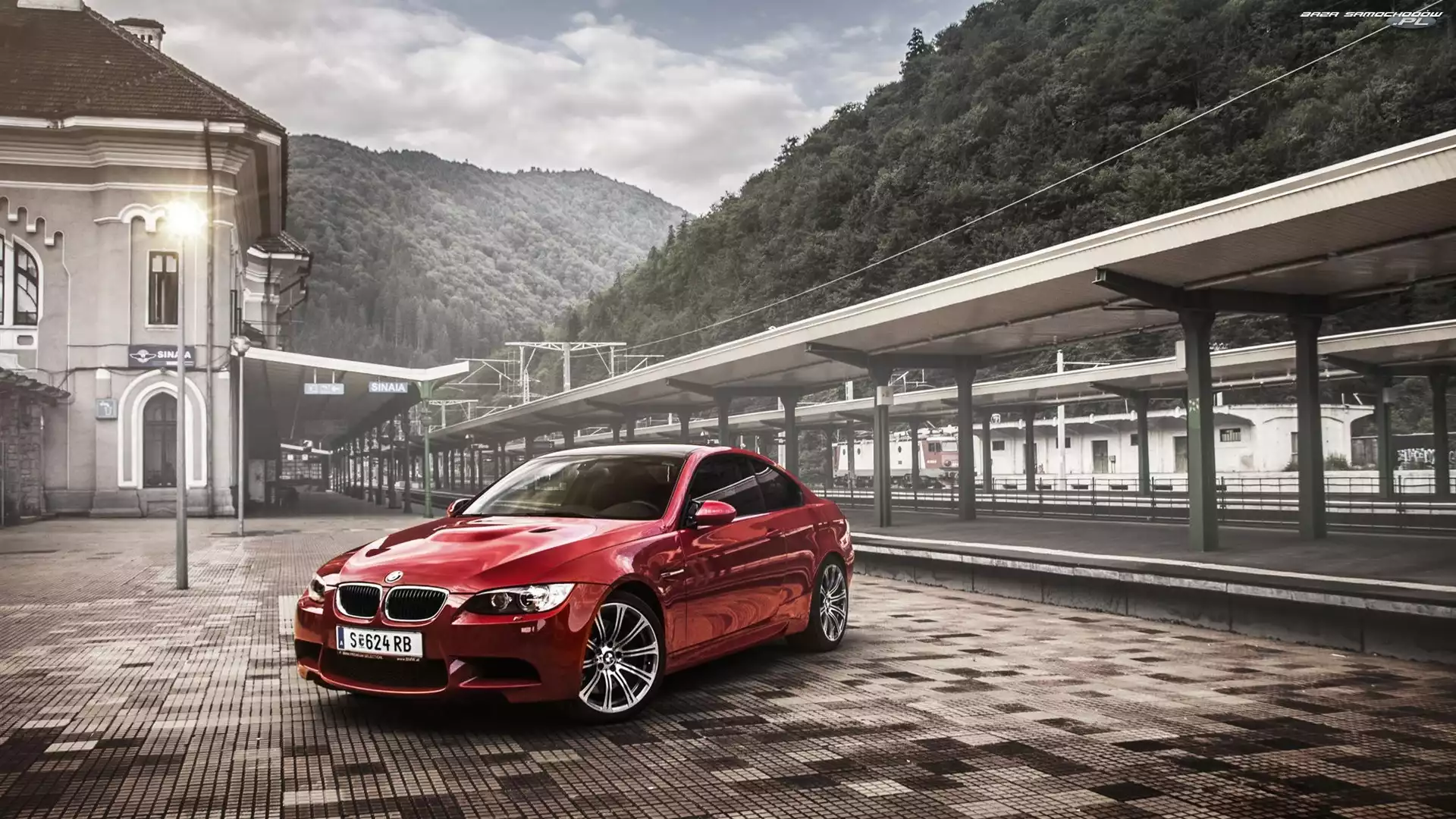 Peron, Kolejowa, Coupe, Bmw 3, Stacja