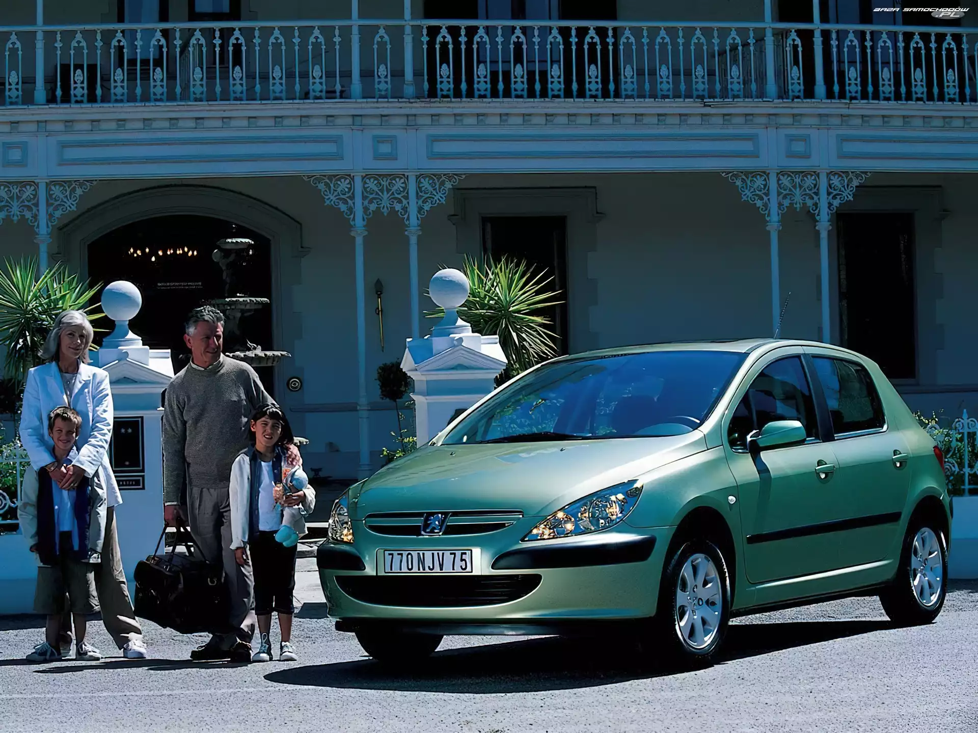 Peugeot 207, Zielony