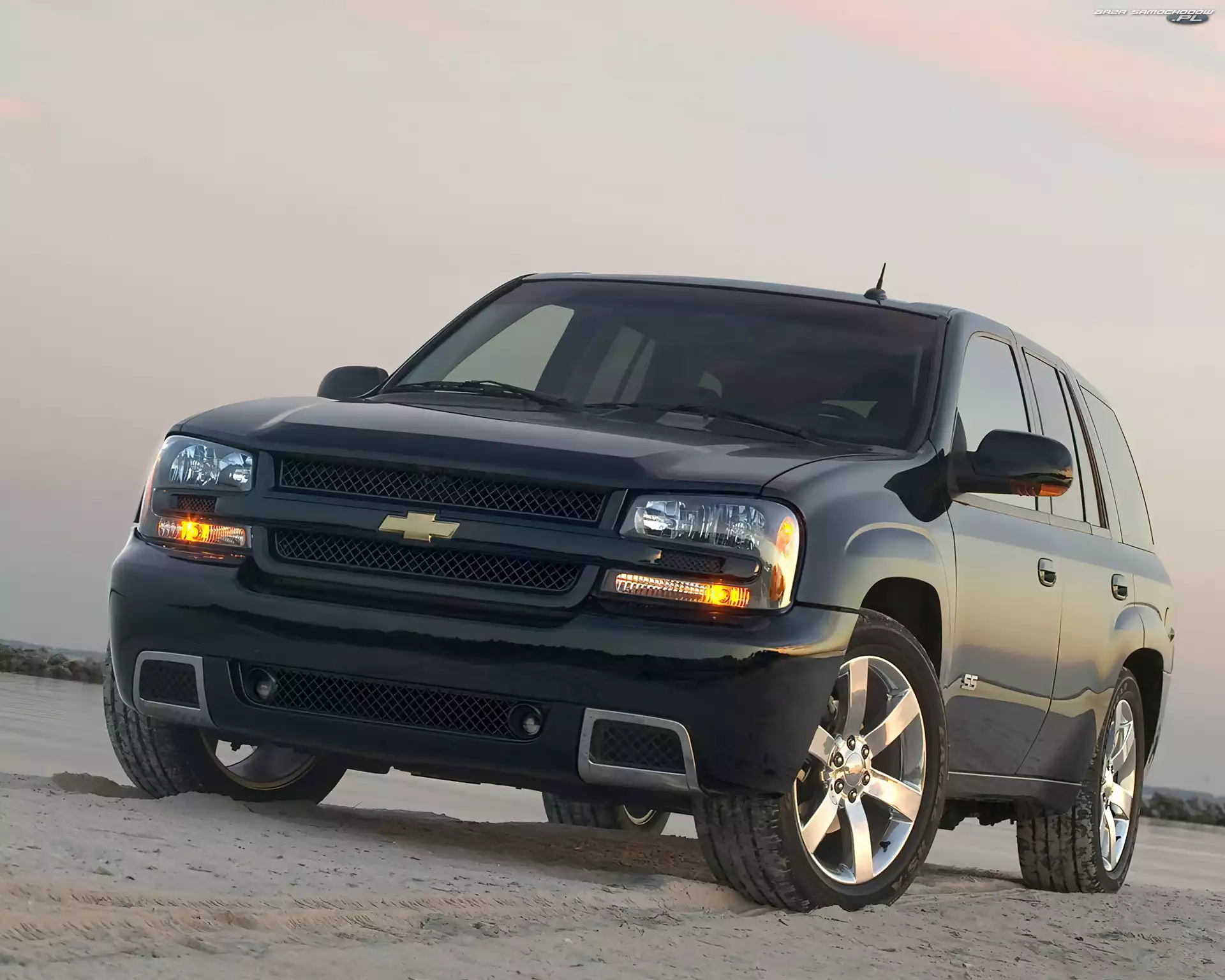 Plaża, Przód, Chevrolet Trialblazer