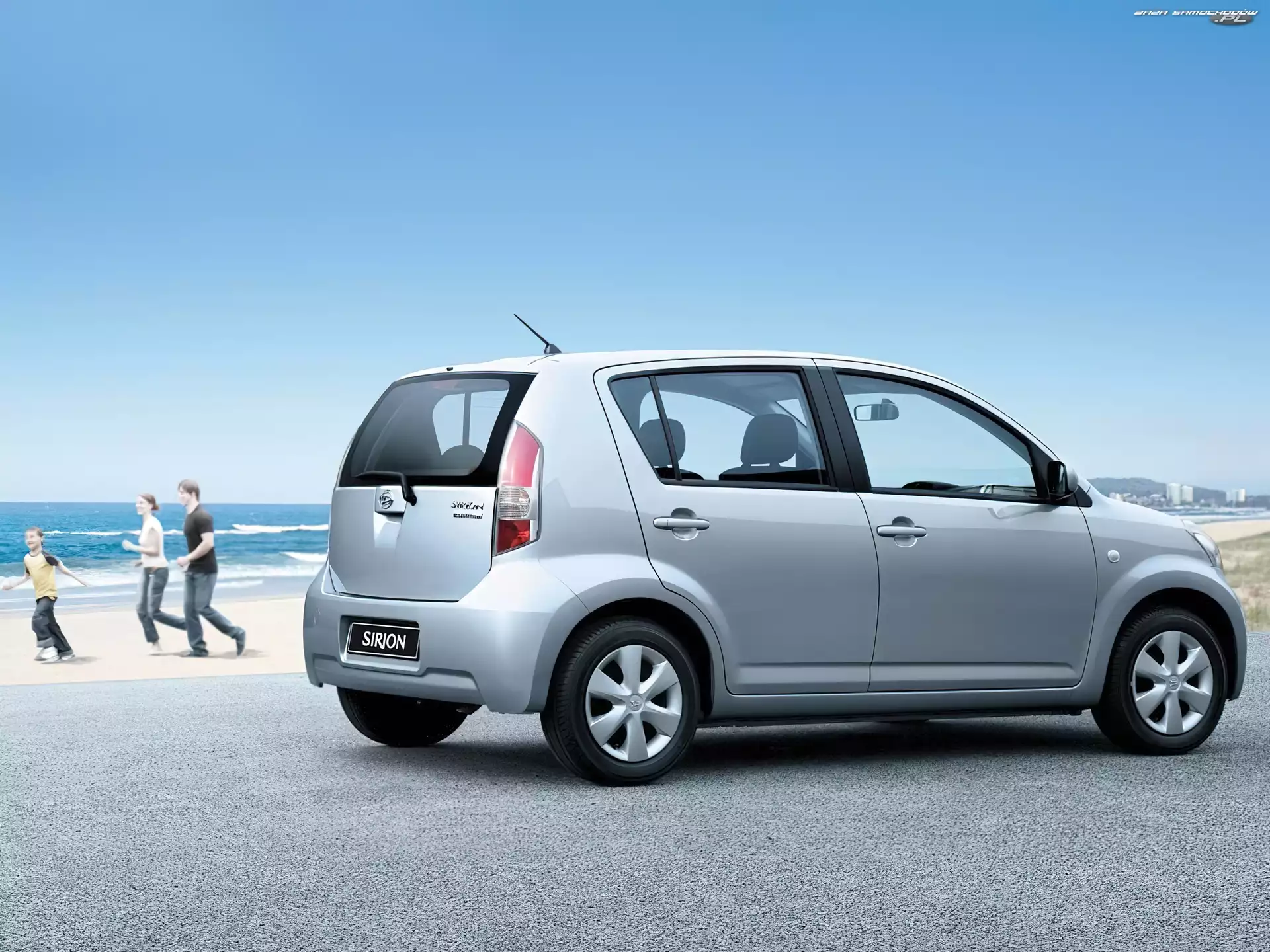 Plaża, Reklama, Daihatsu Sirion