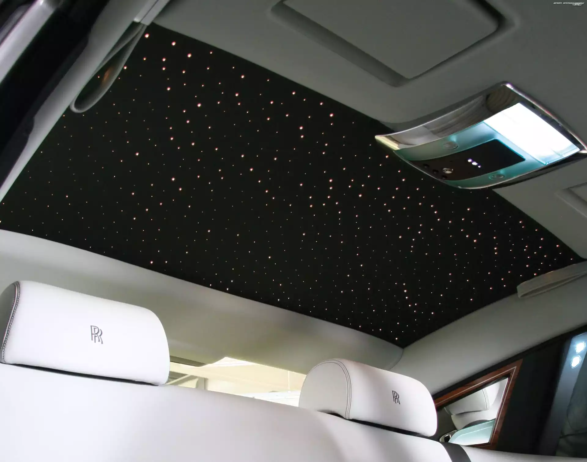 Podsufitka, Rolls-Royce Phantom, Gwiazdy
