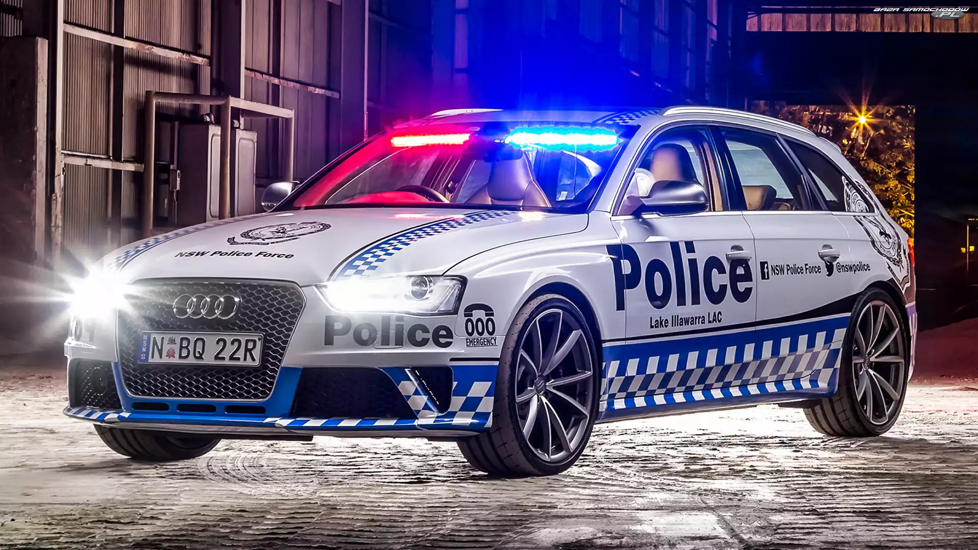Policyjne, Audi RS4 Avant