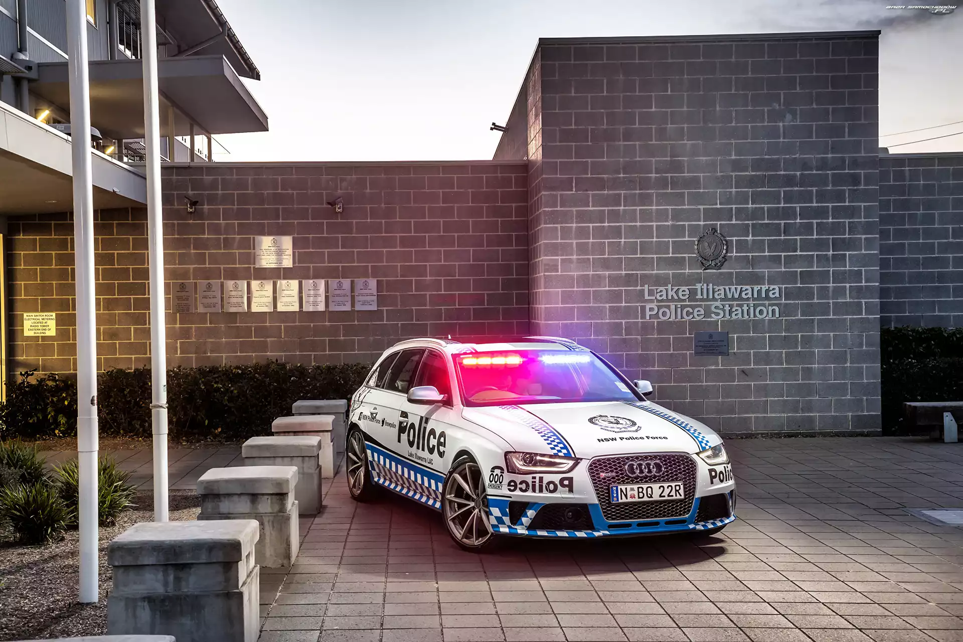 Policyjny, 2015, Samochód, Audi RS4 Avant