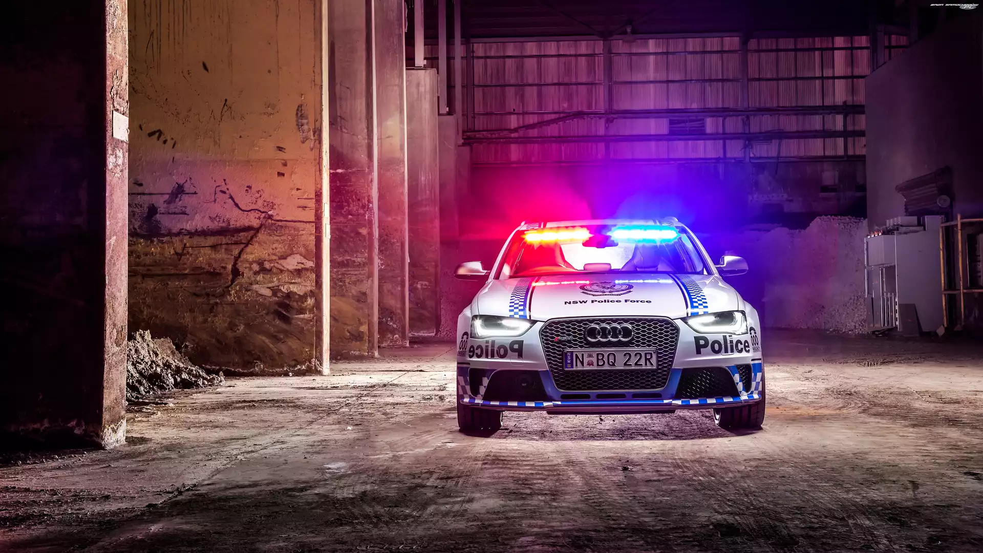 Policyjny, 2015, Samochód, Audi RS4 Avant