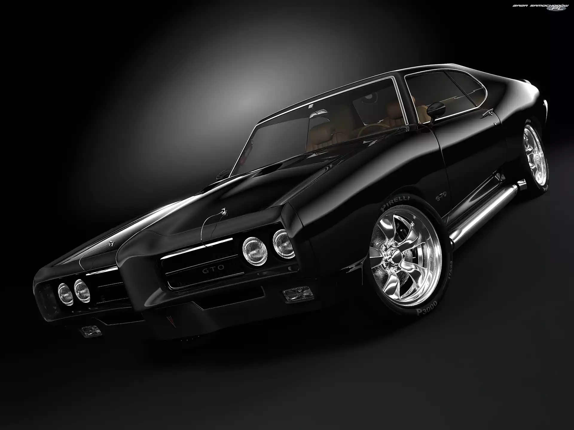 Pontiac GTO, Klasyk, Czarny