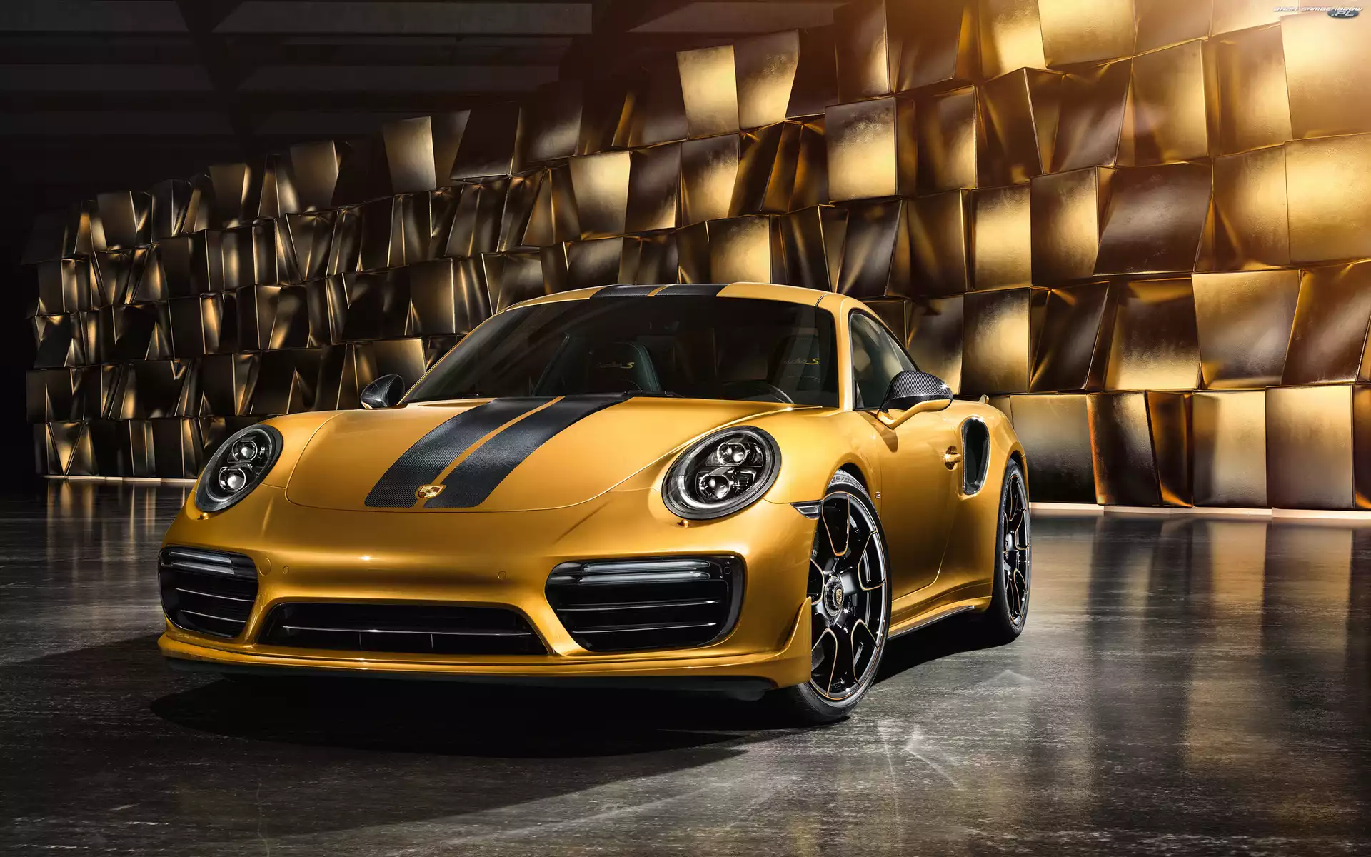Przód, Porsche 911 Turbo S Exclusive Series, 2018