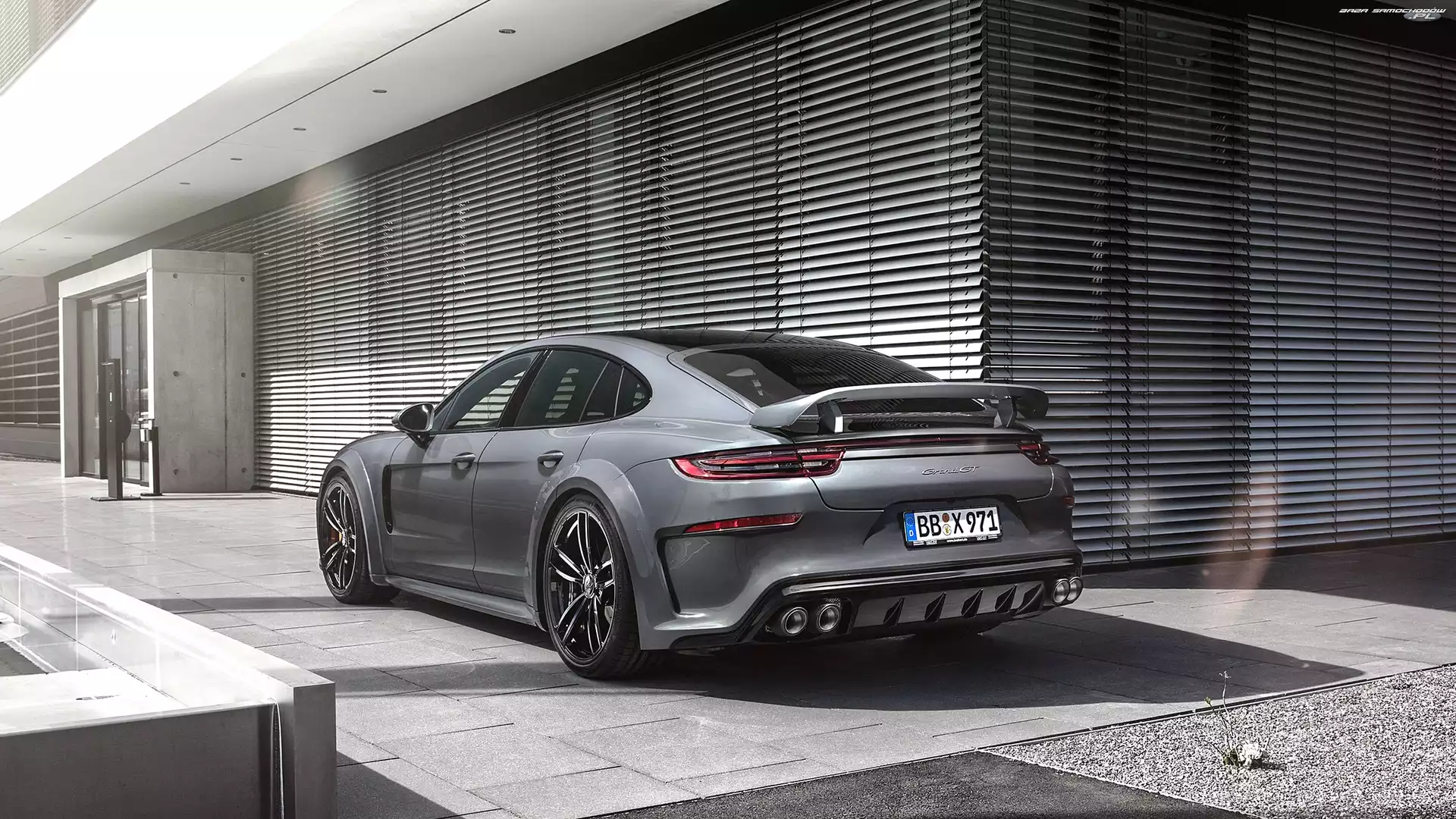 Budynek, Porsche Panamera Grand GT Techart, 2017