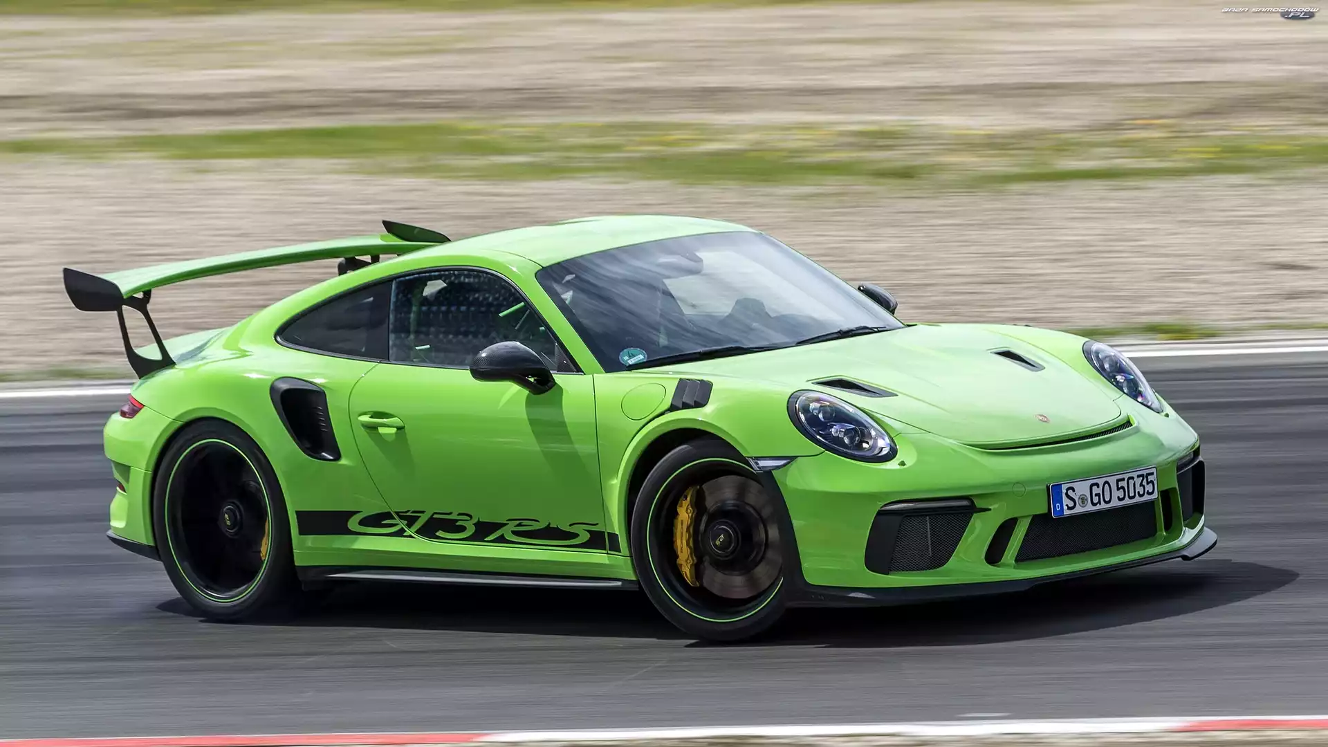 Porsche 911 GT3, 2019, Zielone, RS