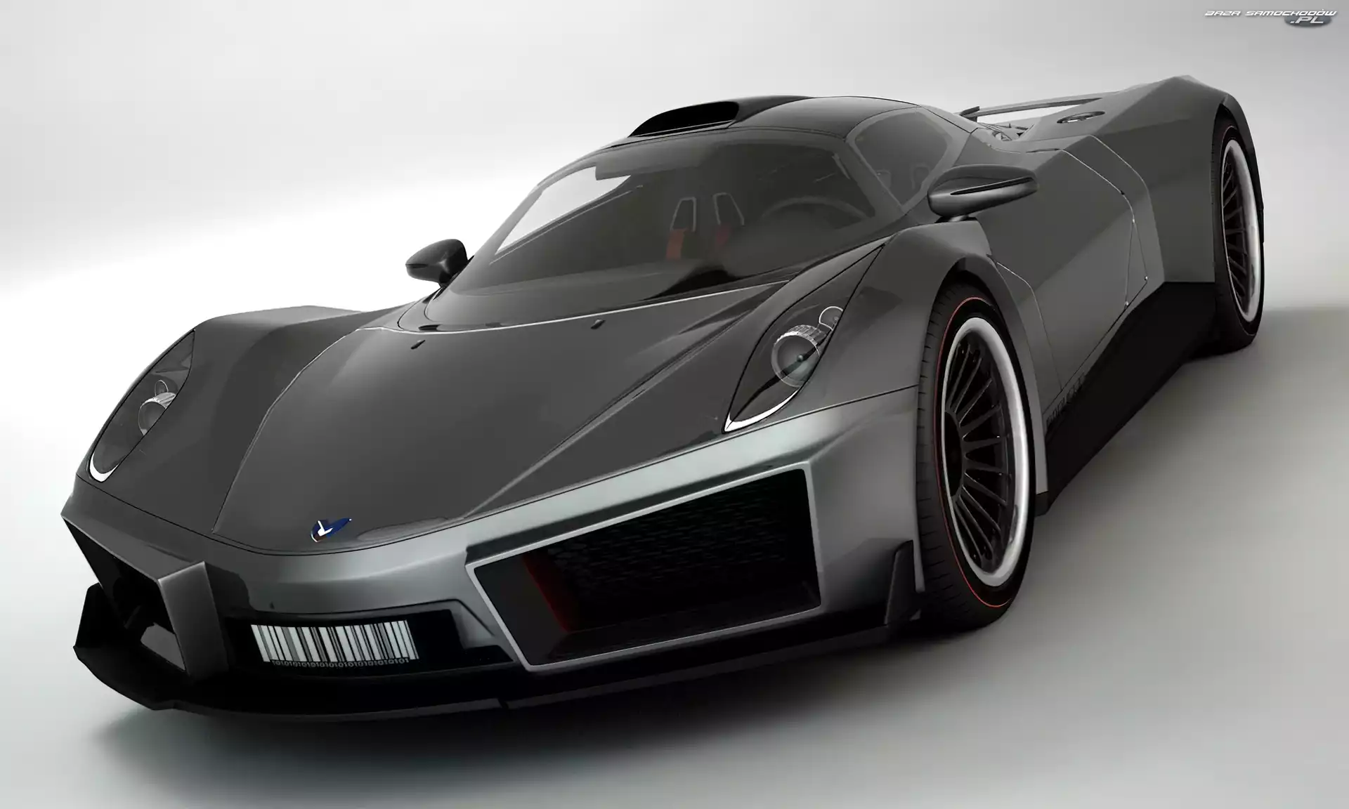 Wlot, Alufelgi, Powietrza, Marussia B1, Czarne