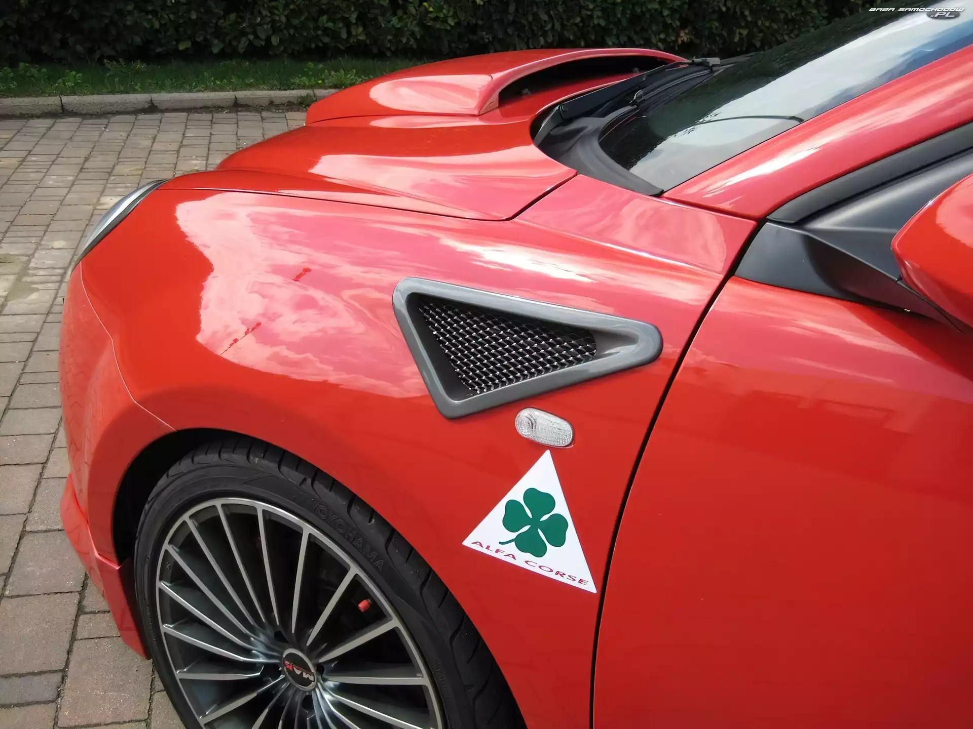 Powietrza, Alfa Romeo MiTo, Wlot