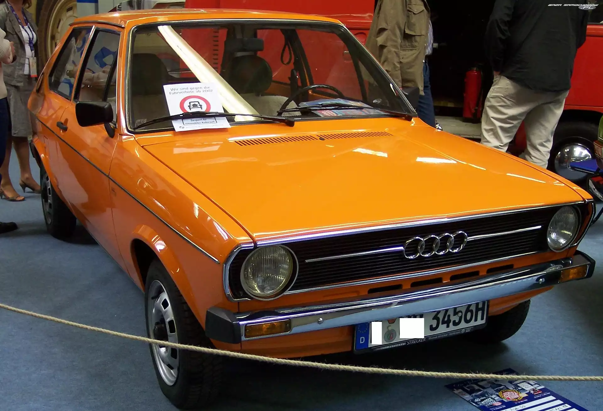 Prezentacja, Audi 50, Wystawa