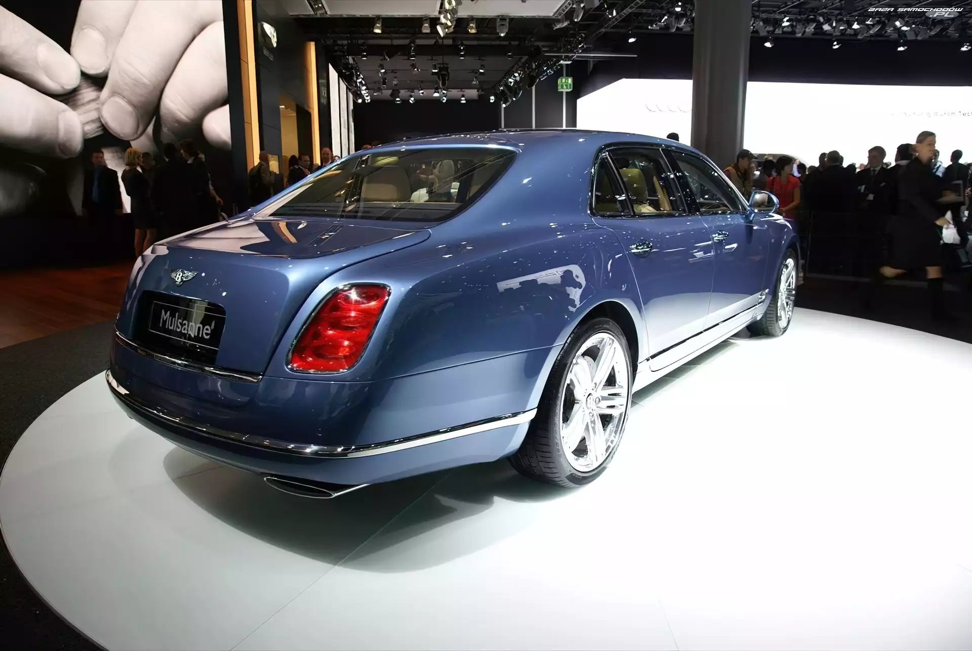 Prezentacja, Tył, Bentley Mulsanne, Lampa