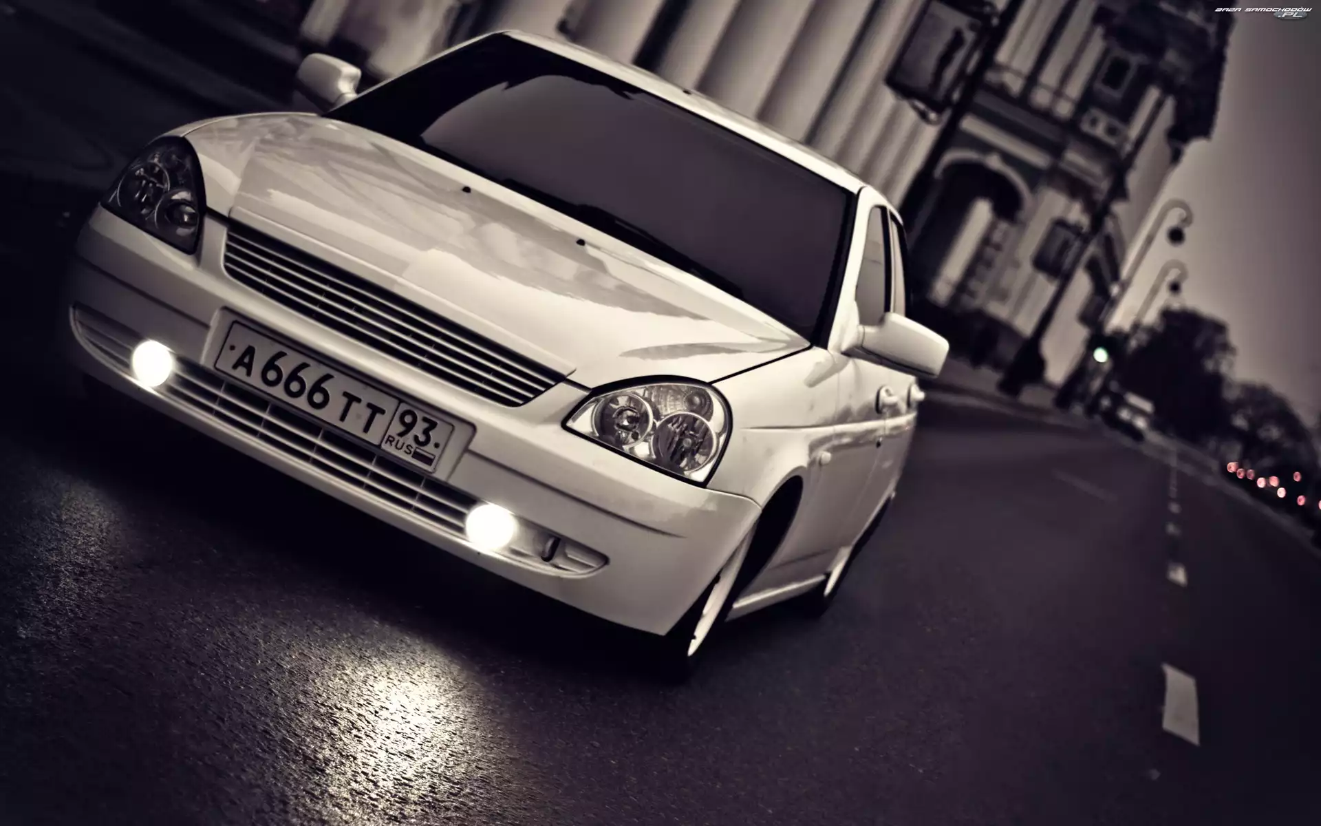 Priora, Łada, Auto, Diabelskie, Tuning