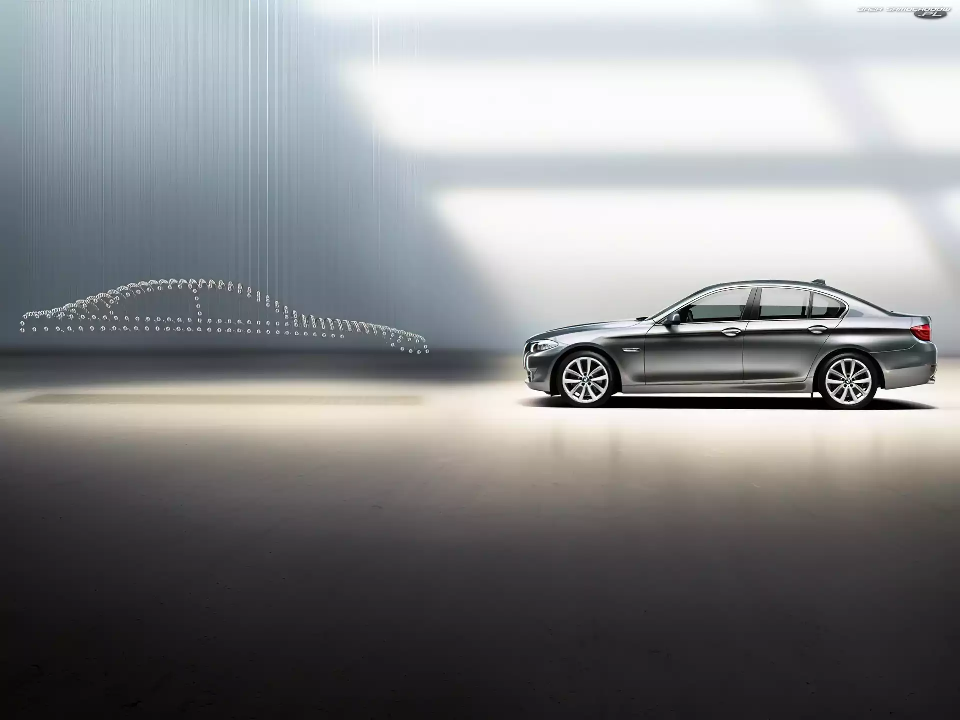 Prospekt, BMW seria 5 F10, Reklama