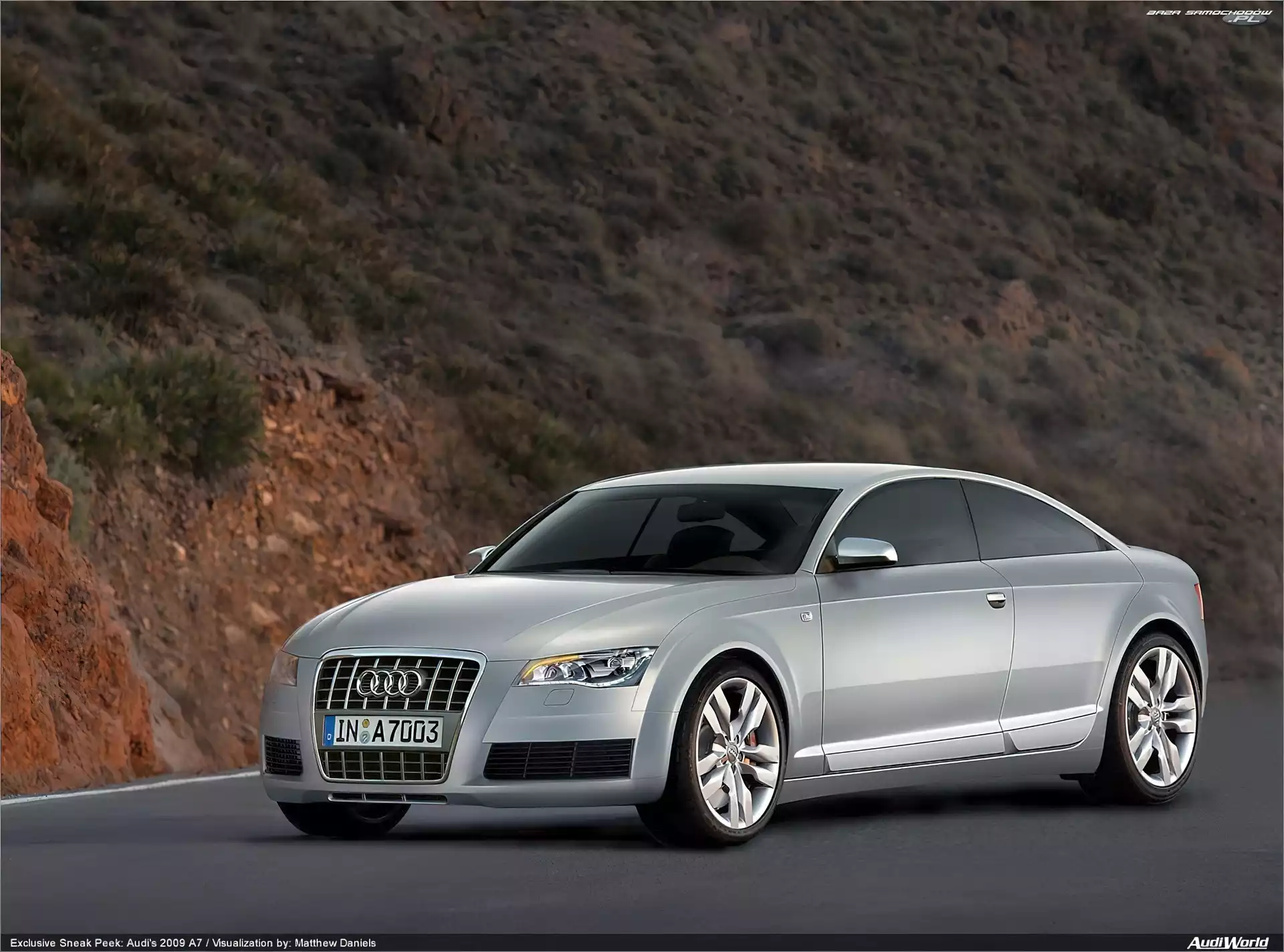 Prototyp, Audi A7, Koncept