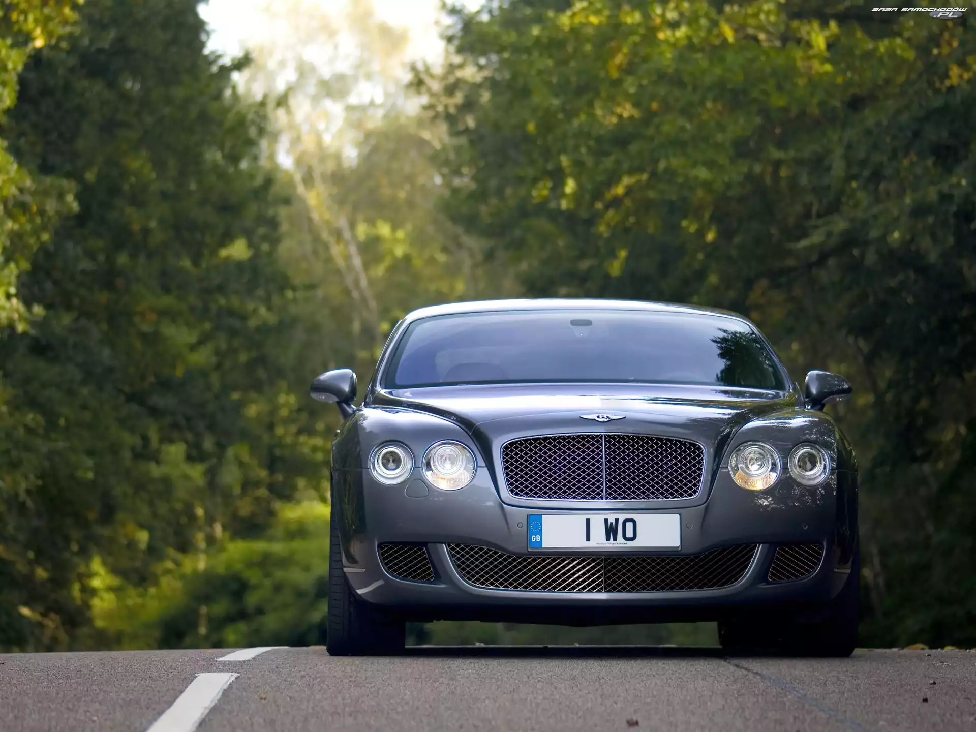 Przedni, Bentley Continental GT, Zderzak