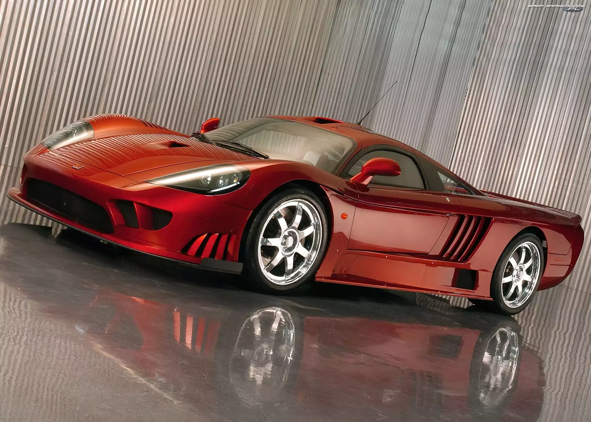 Przedni, Saleen S7, Zderzak