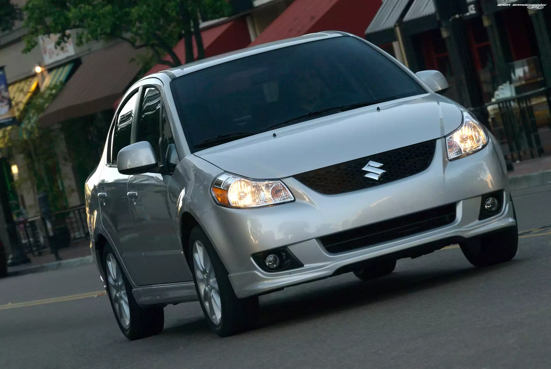 Przednia, Kierowca, Suzuki SX4, Szyba