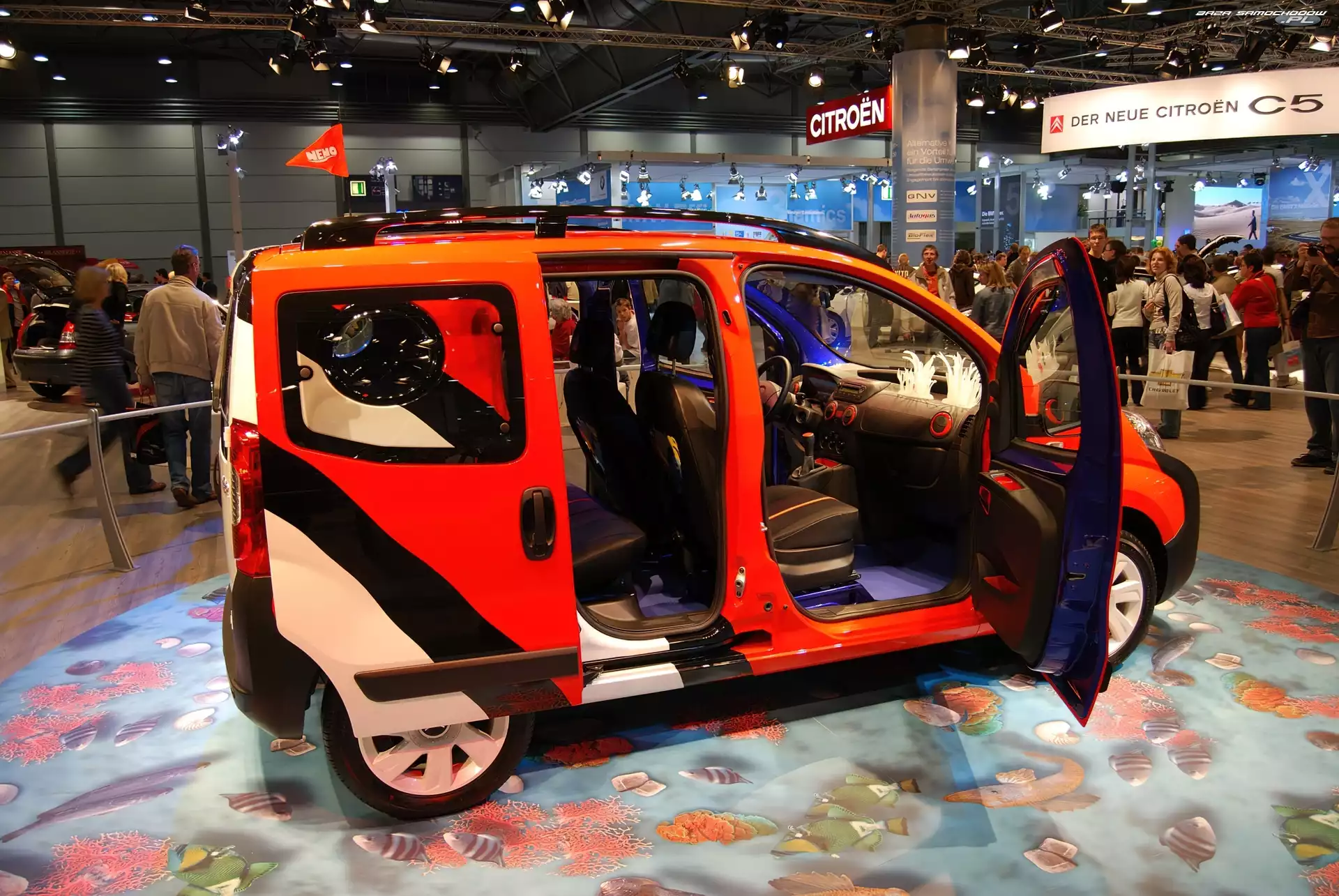 Przesuwne, Citroen Nemo, Drzwi