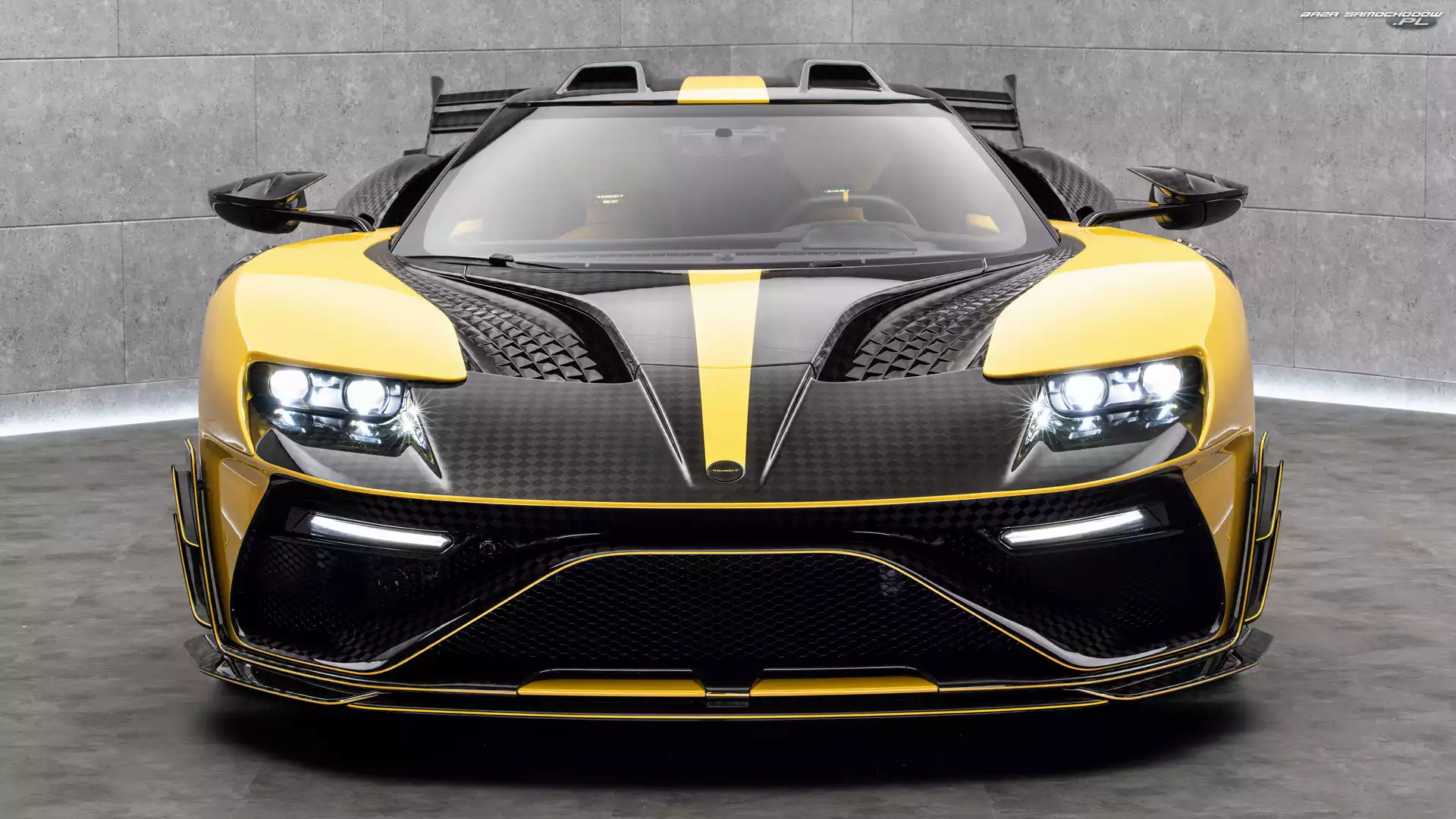 Ford GT, Mansory, Przód, Under Armour