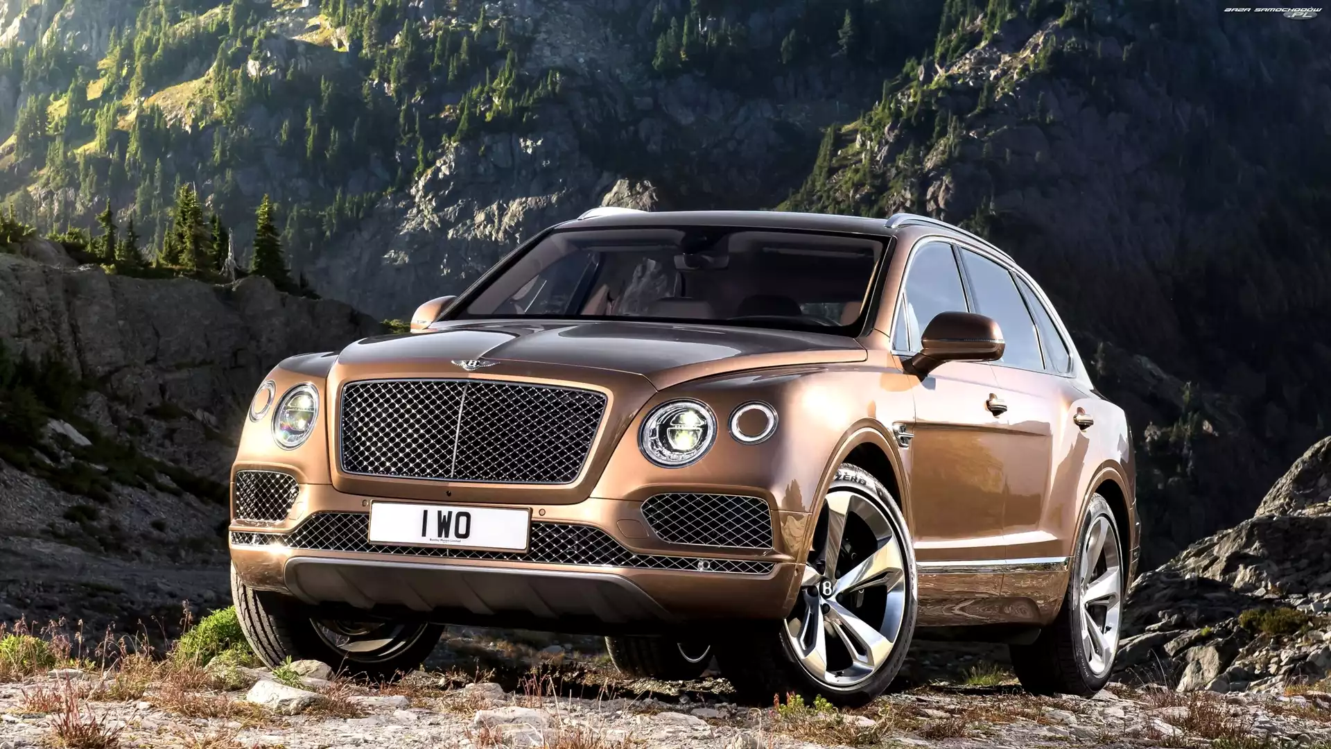 Przód, Bentley Bentayga, SUV
