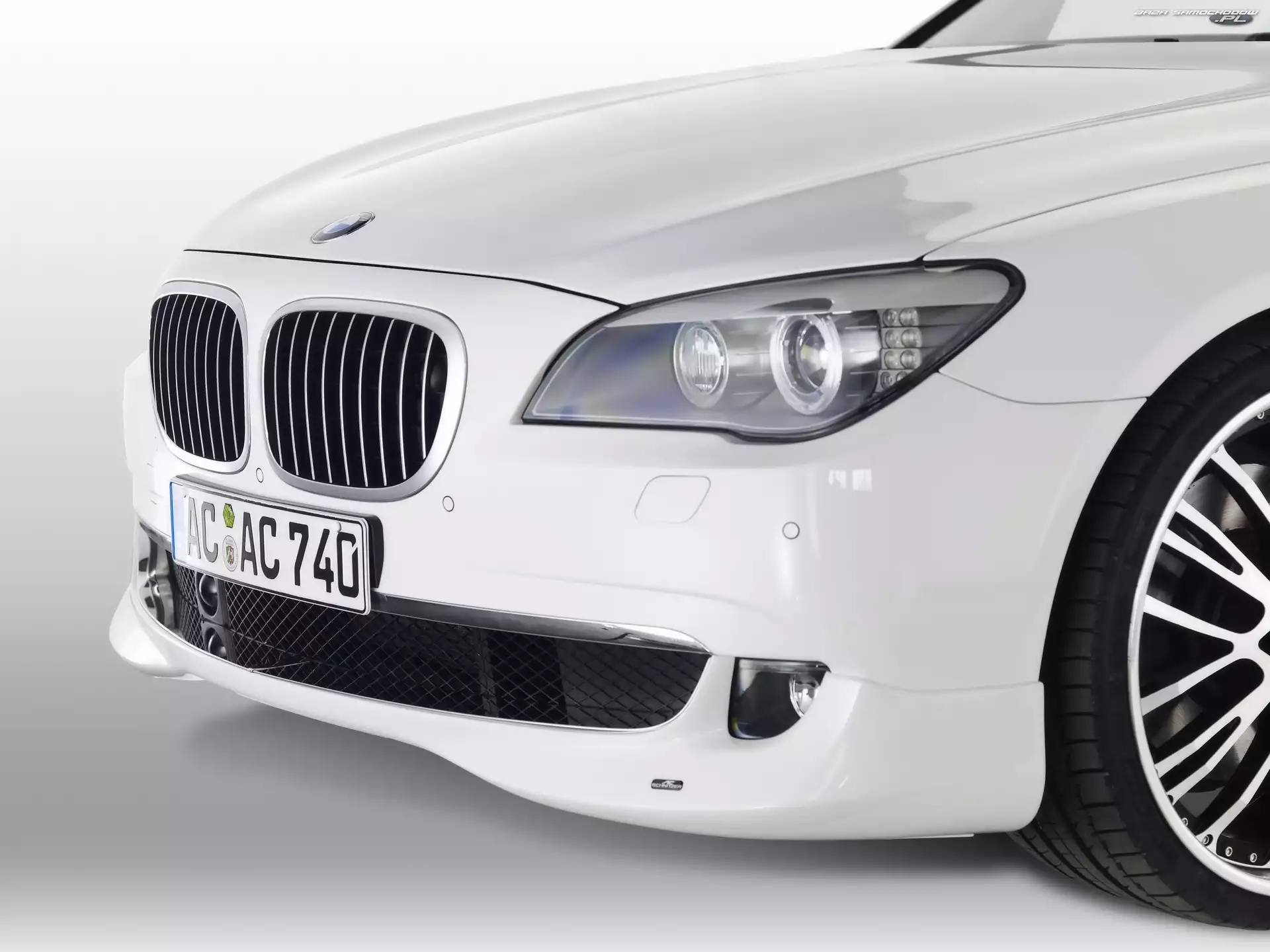 Przód, Alufelgi, Biała, BMW F01