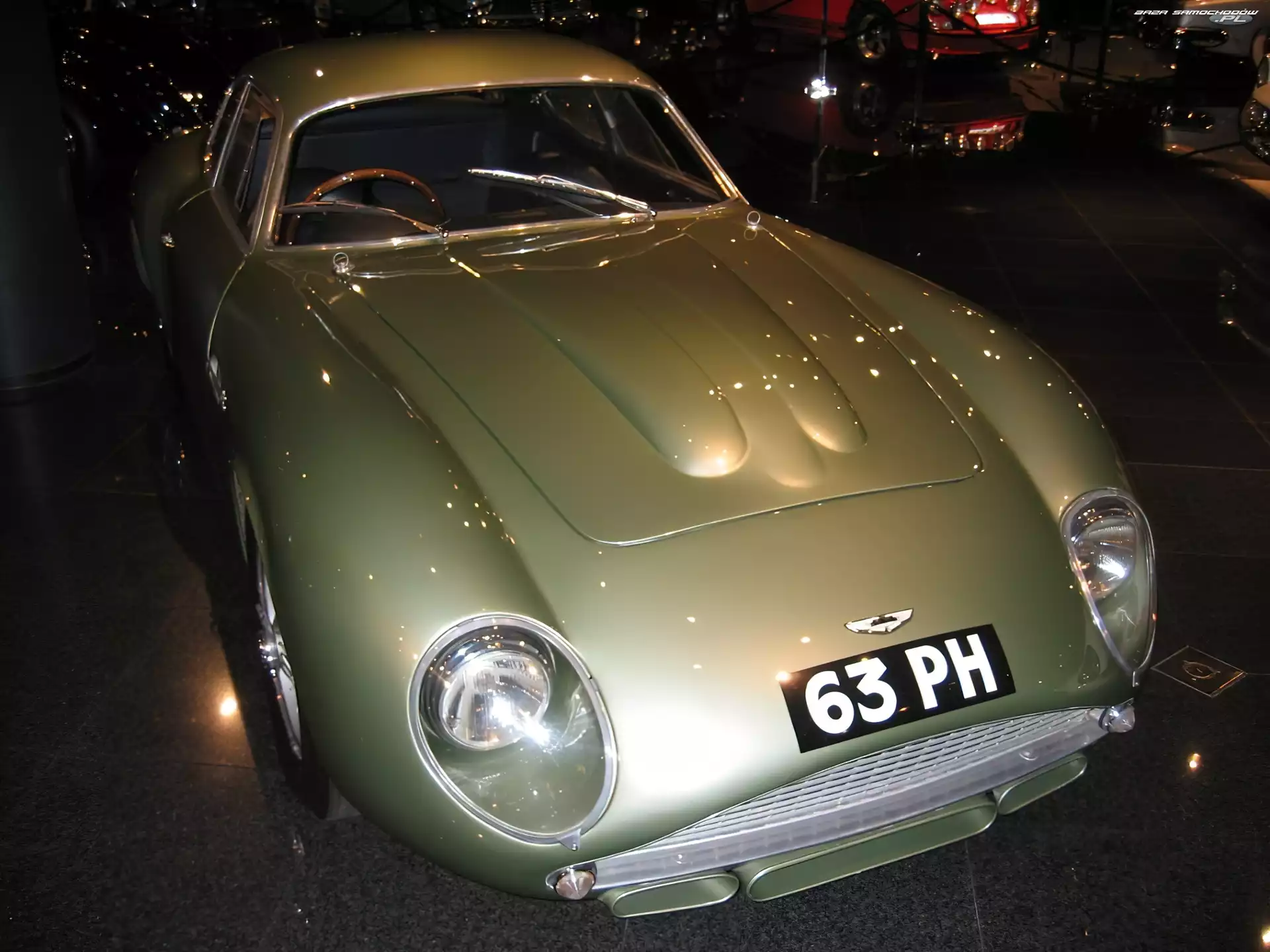 przód, Aston Martin, światła