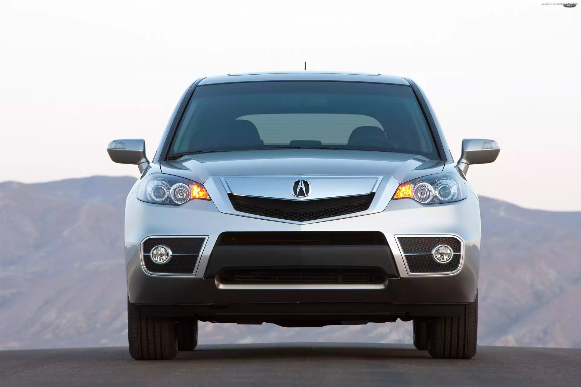 Przód, Lusterka, Acura RDX, Halogeny
