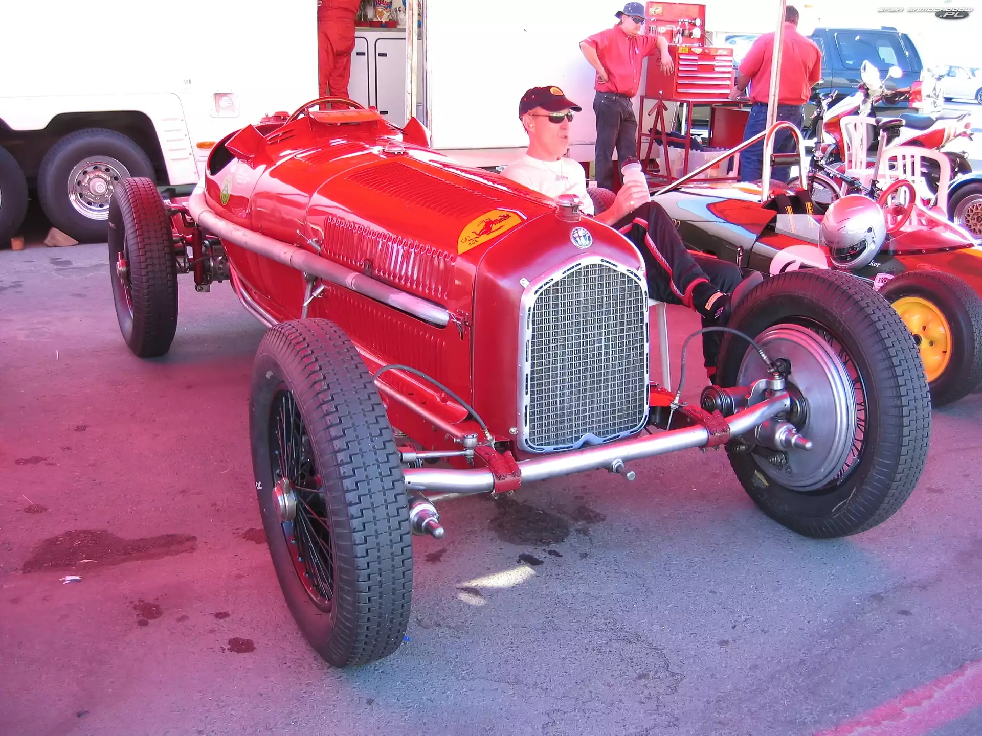 przód samochodu, Alfa Romeo, koła