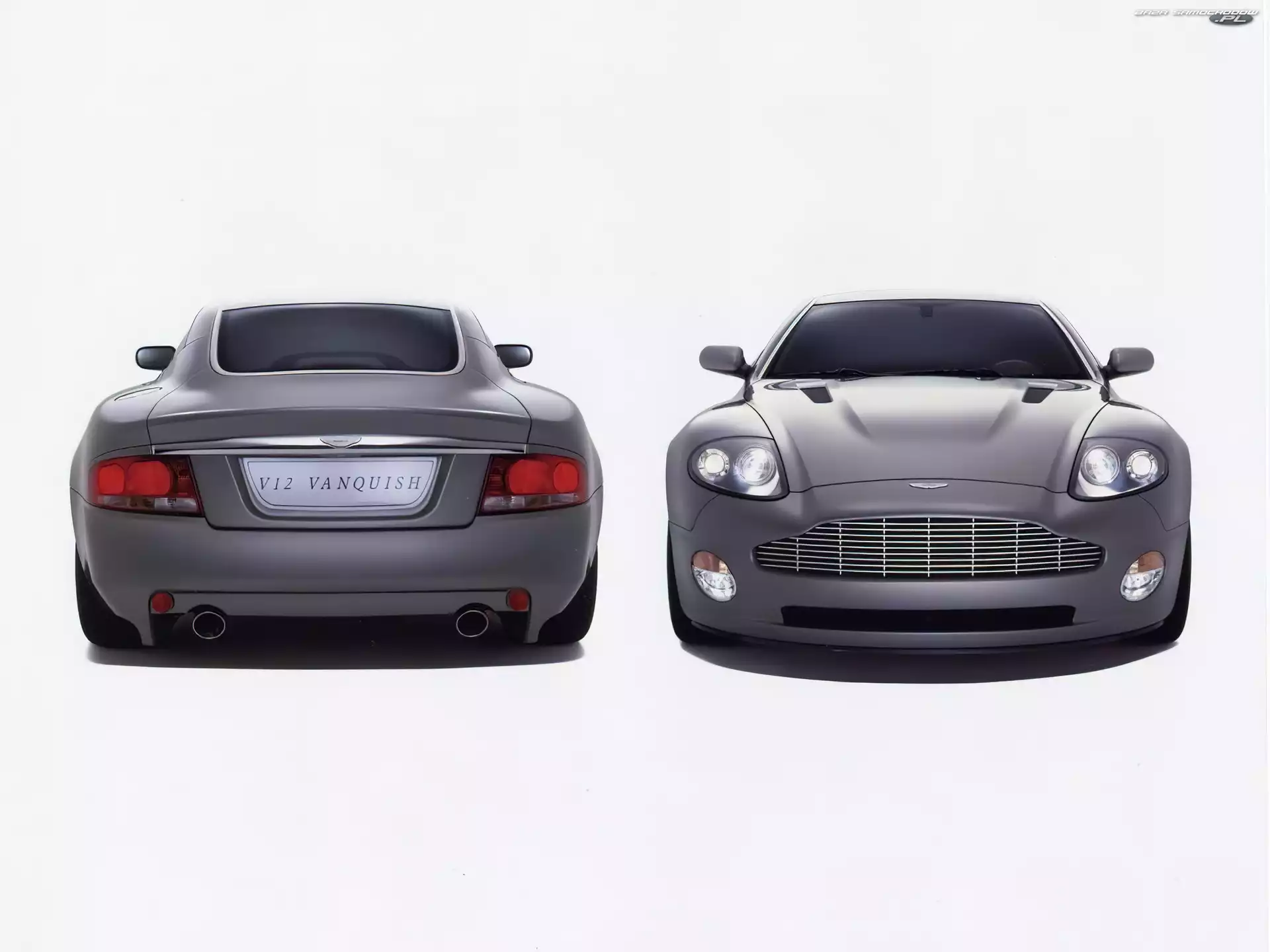 Przód, V12 Vanquish, Tył
