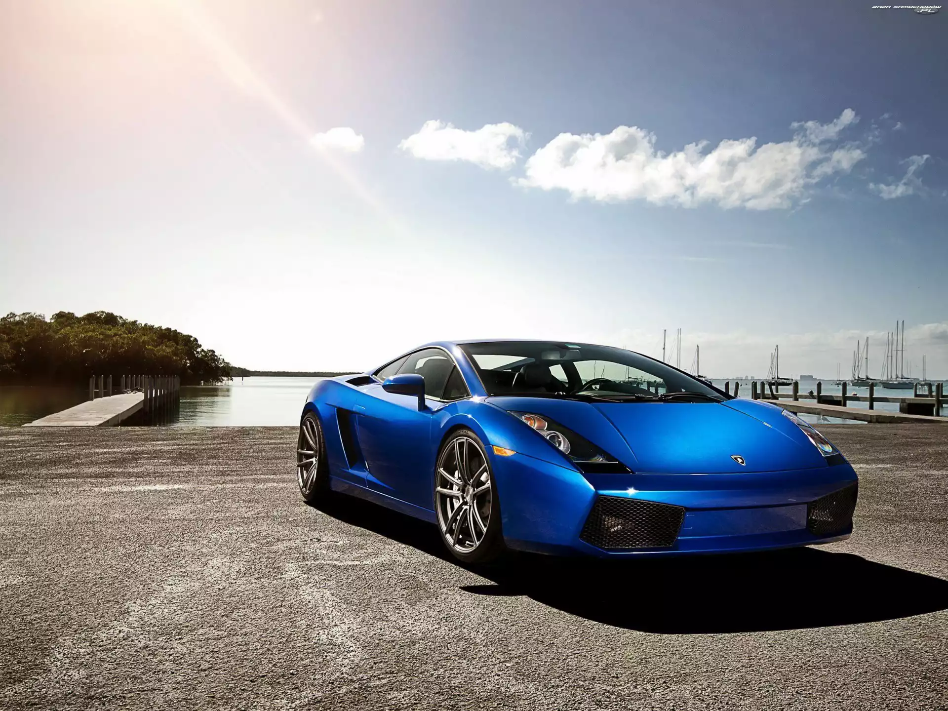 Przystań, Niebieski, Lamborghini Gallardo
