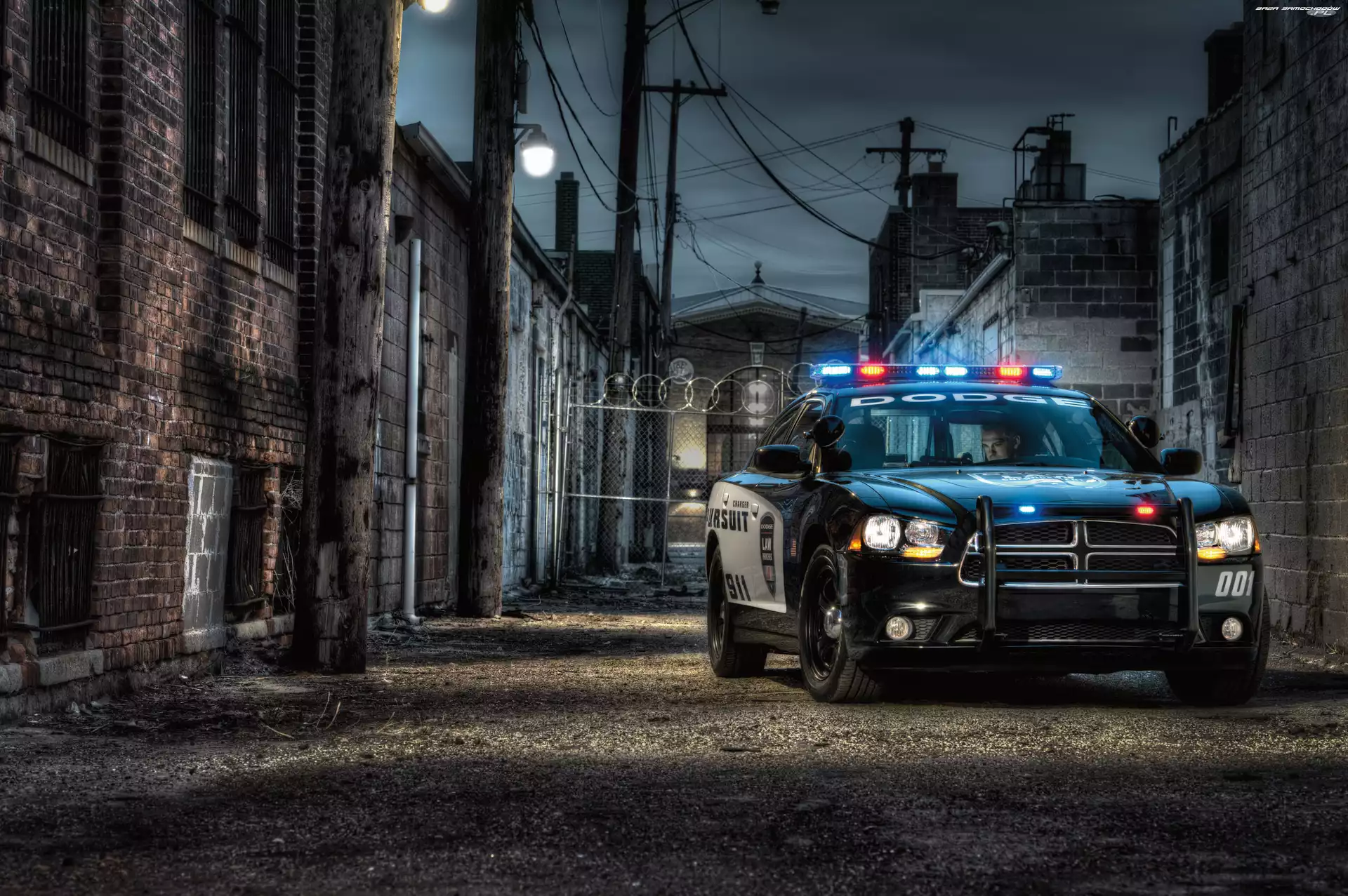 Pursuit, Radiowóz, Dodge Charger, Policyjny