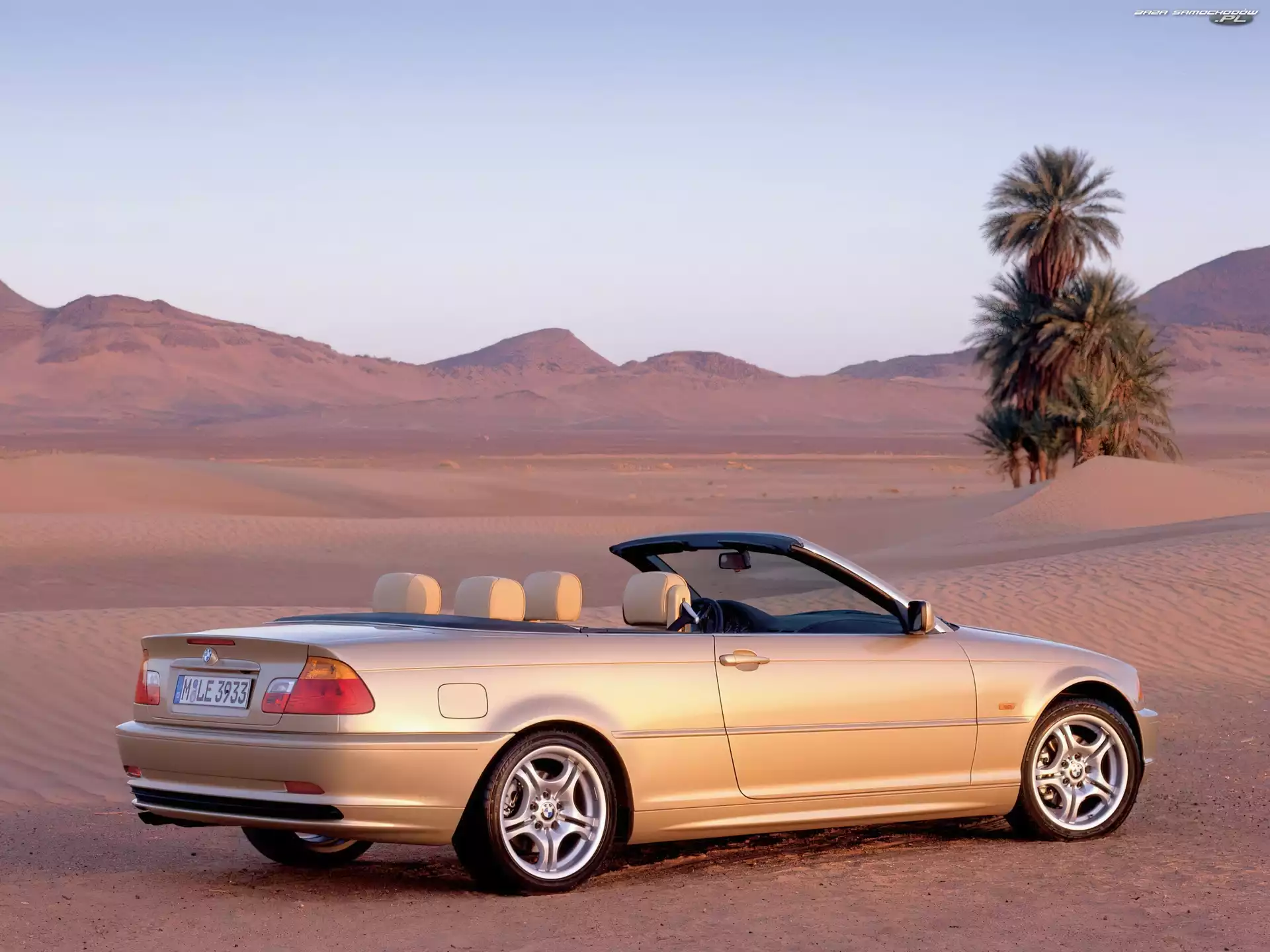 Pustynia, BMW E46, Cabrio