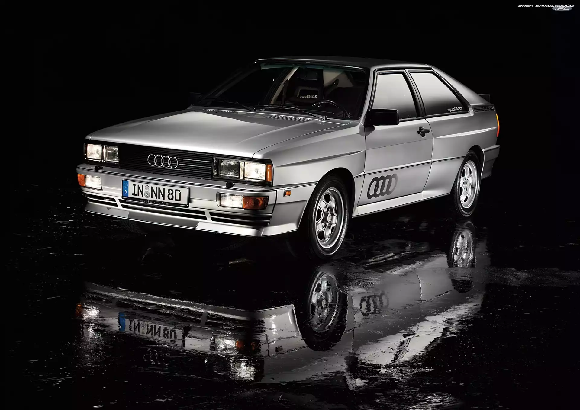 Grafika, Audi Quattro