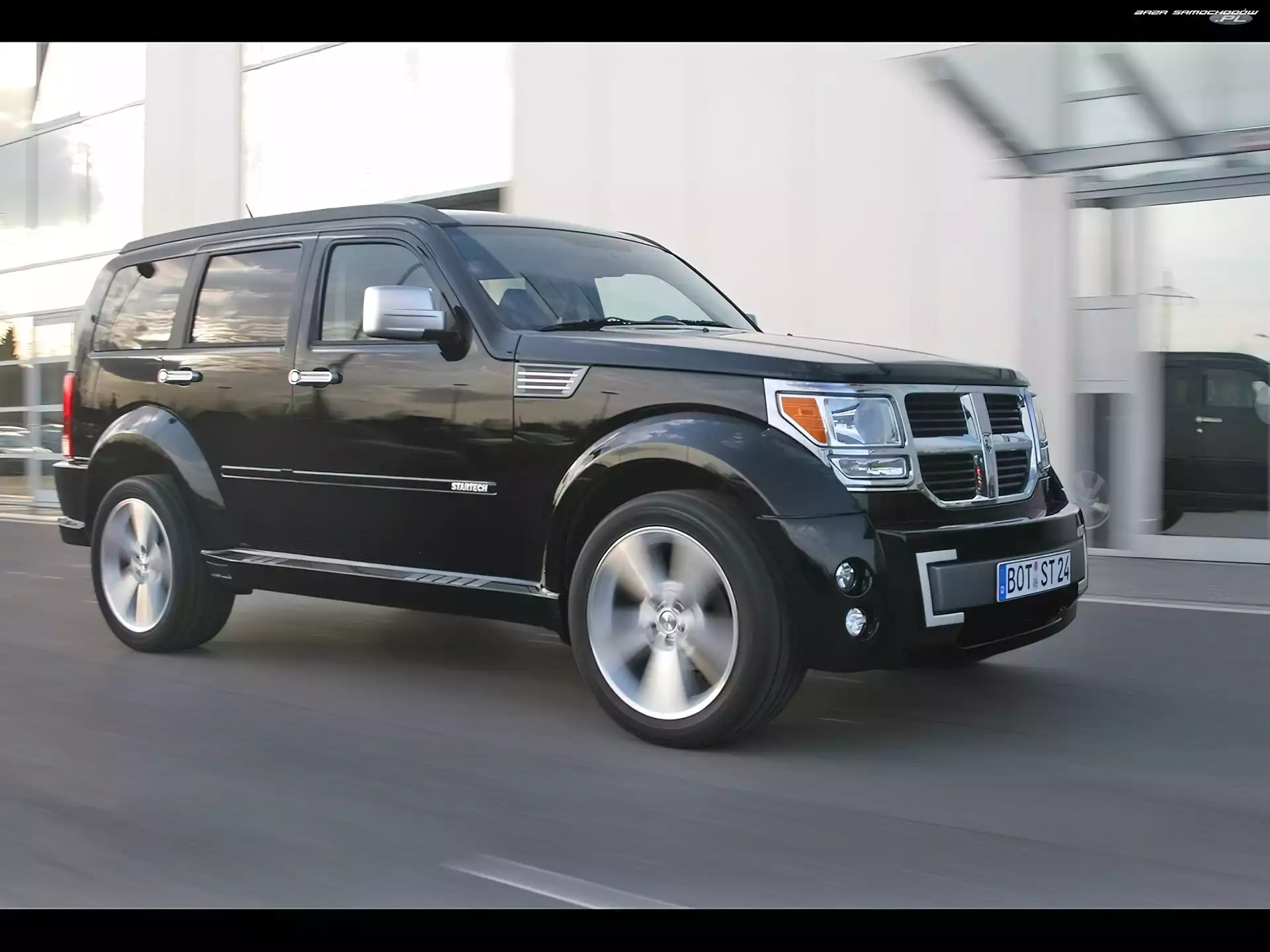 R/T, Czarny, Dodge Nitro