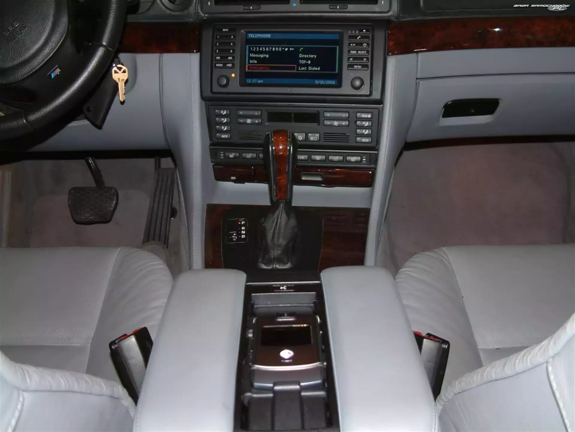 Radio, Panel, E65, BMW 7, Dźwignia