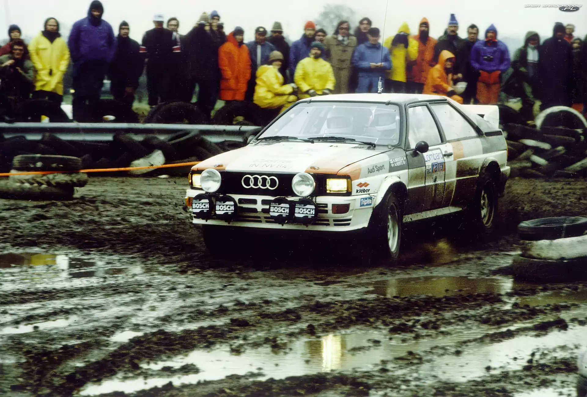 Rajd, Audi Quattro, Błotny