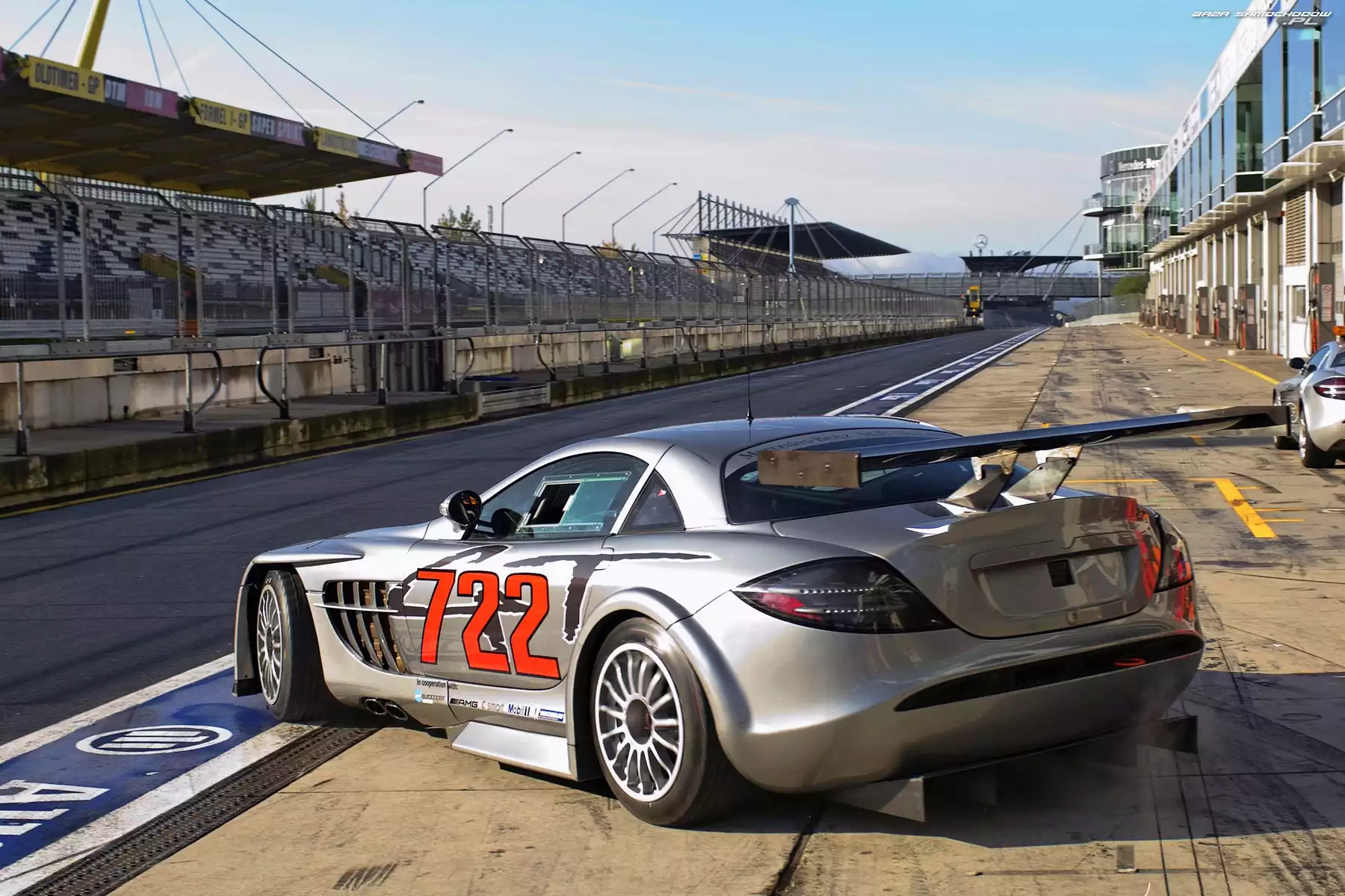 Rajdowy, Mercedes SLR, 722