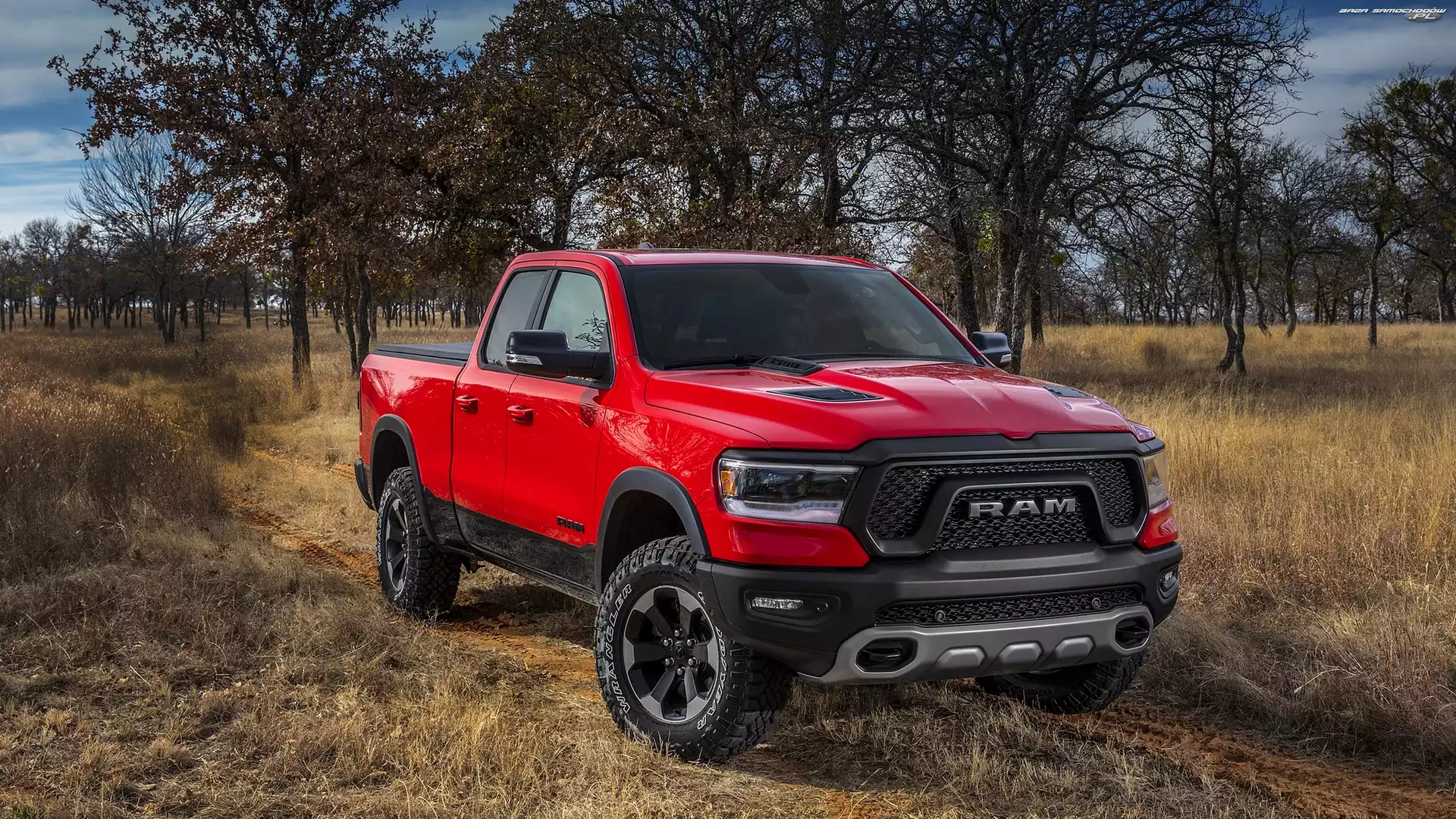 Rebel, Czerwony, Dodge Ram 1500