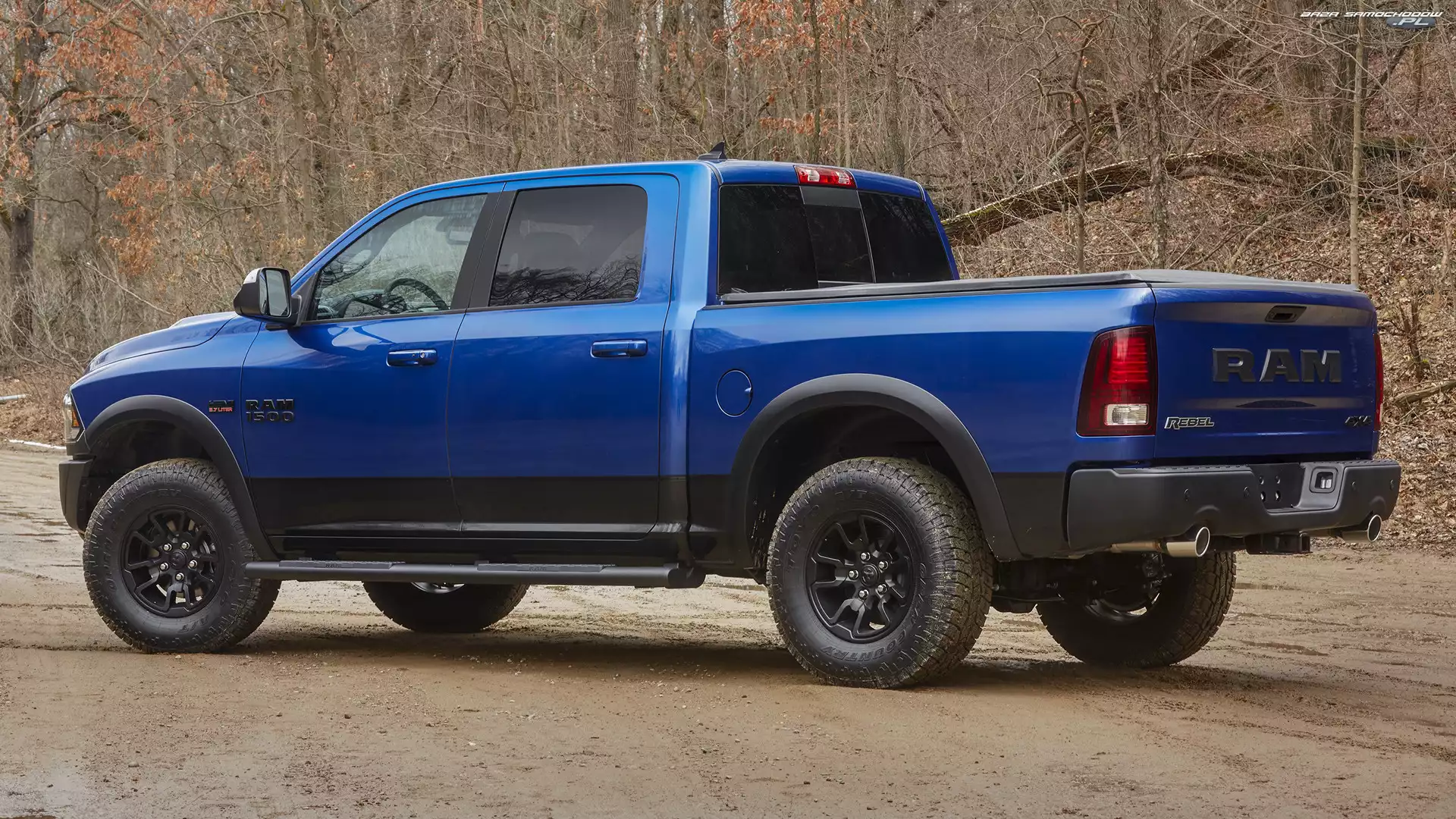 Rebel, Niebieski, Dodge RAM 1500