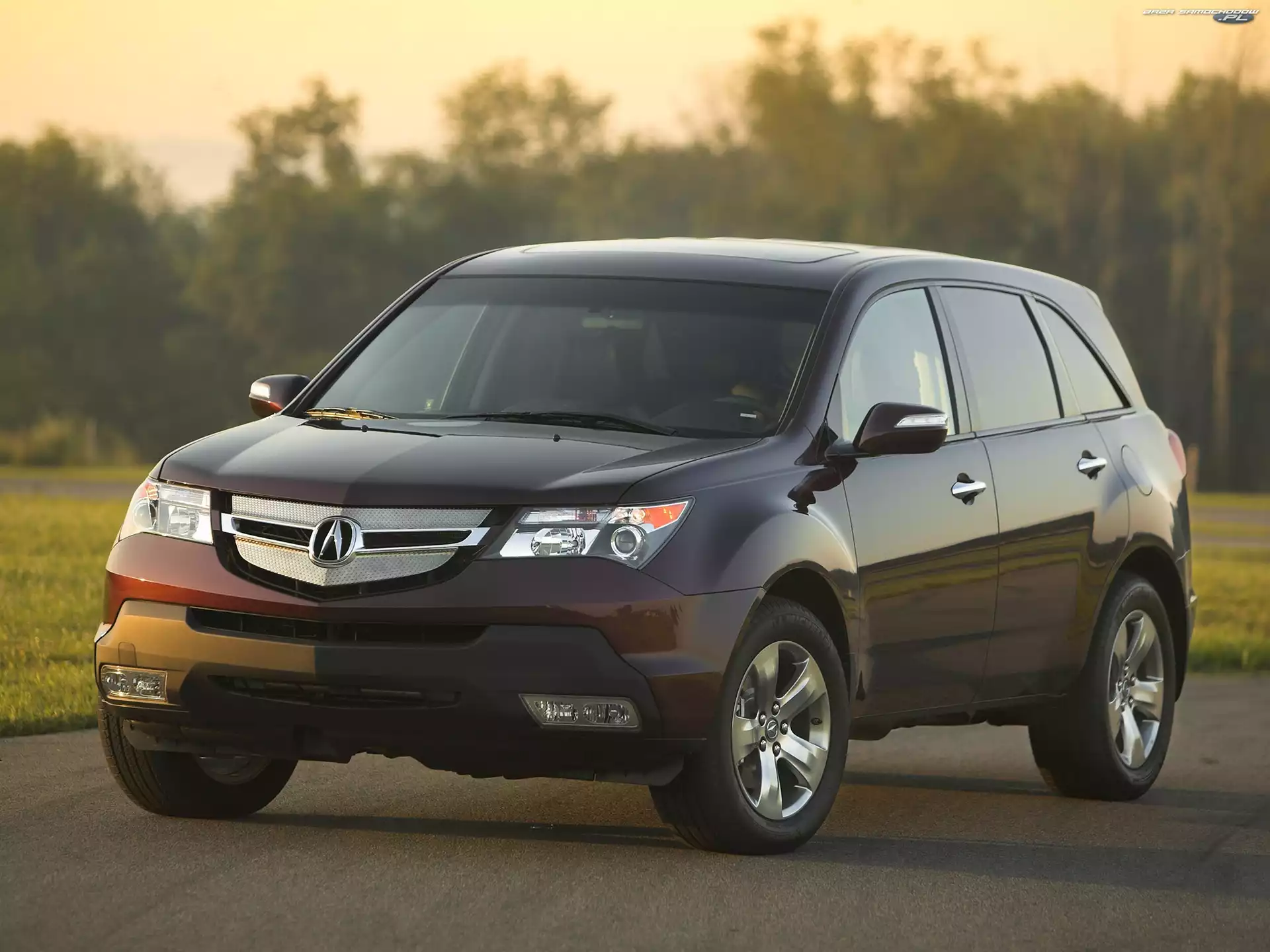 Reflektor, Acura MDX, Emblemat