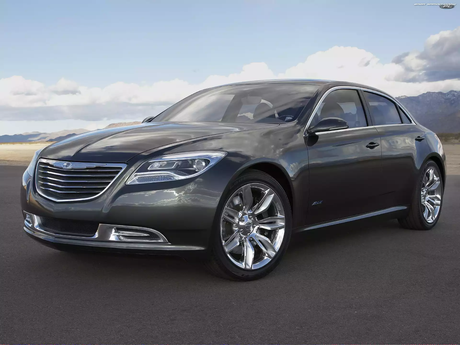 Reflektory, Chrysler 200C, Halogeny