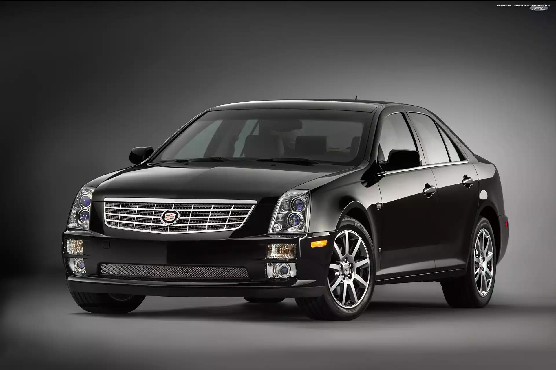 Reflektory, Czarny, Cadillac STS